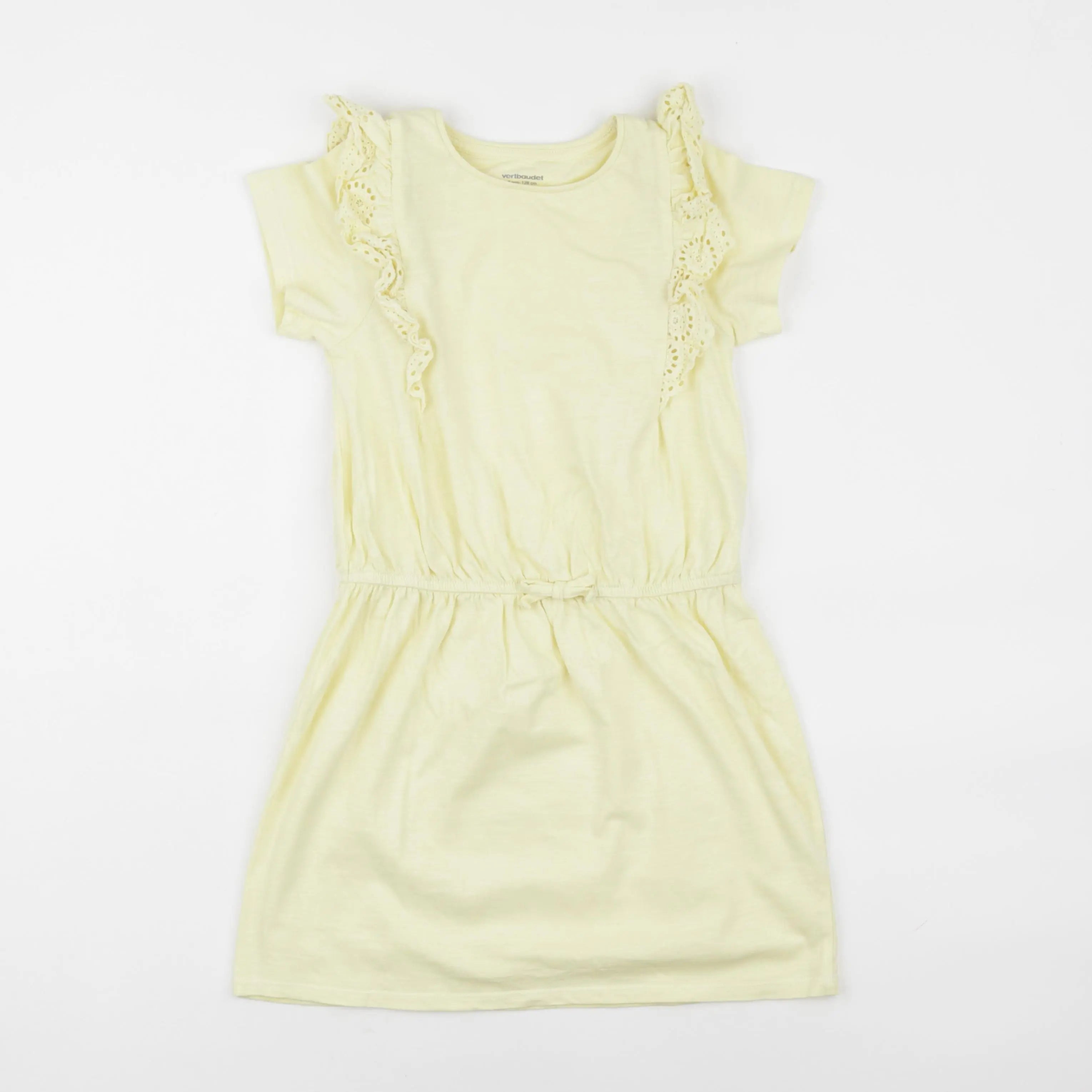 Vertbaudet - robe jaune - 8 ans