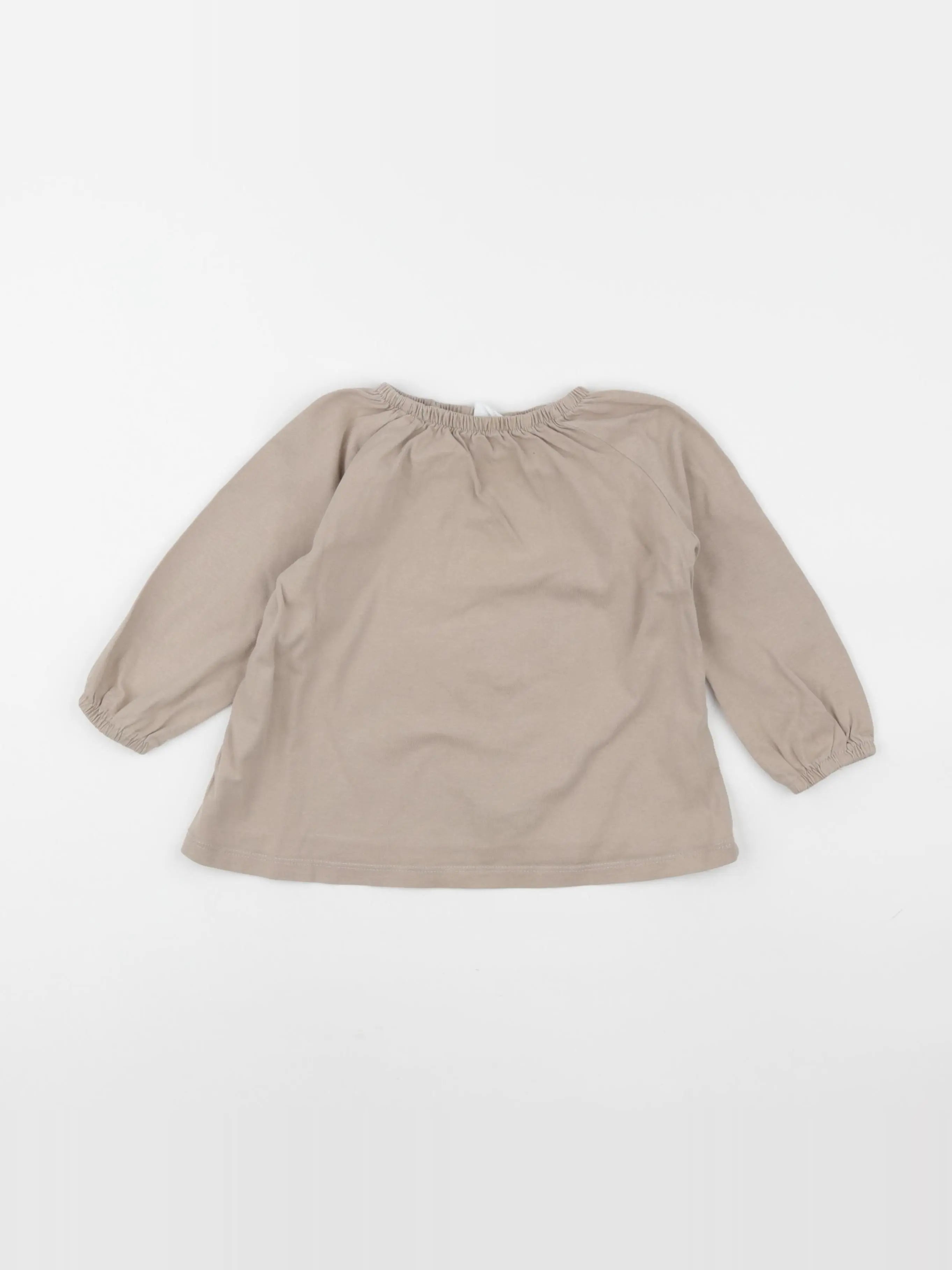 Zara - tee-shirt beige - 18/24 mois