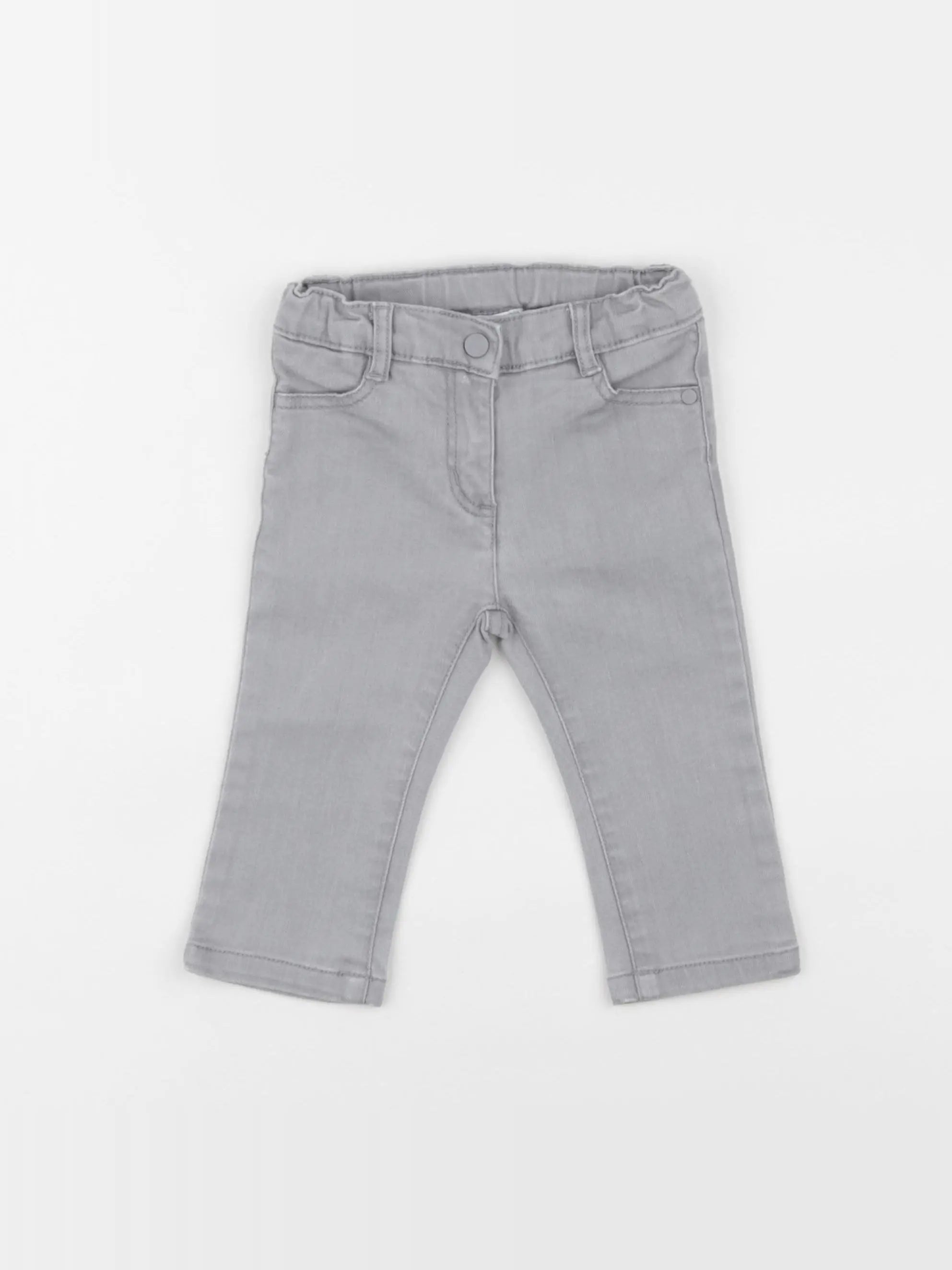 Jacadi - pantalon gris - 12 mois