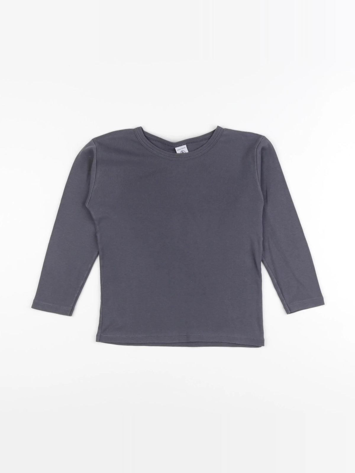 Petit Bateau - tee-shirt gris - 6 mois