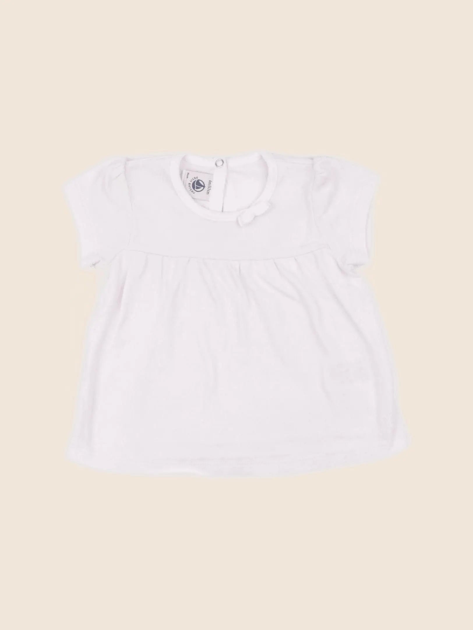 Petit Bateau - tee-shirt rose - 6 mois