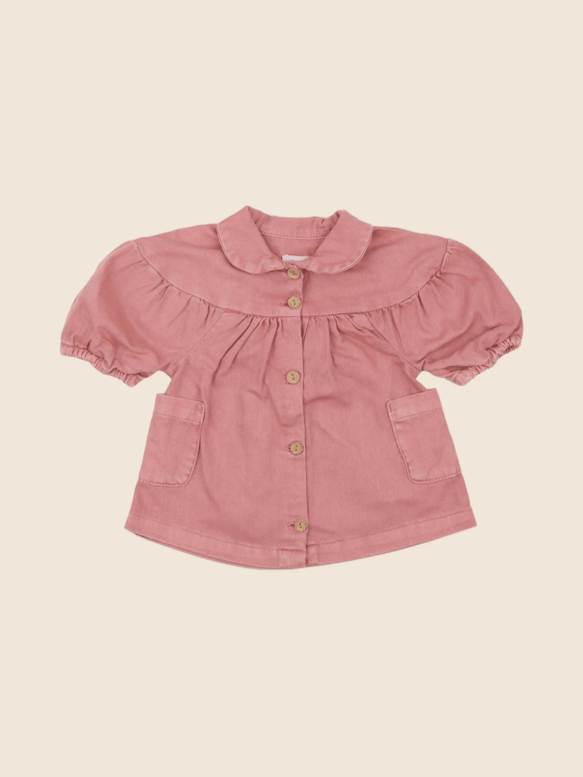 Vertbaudet - robe rose - 3 mois