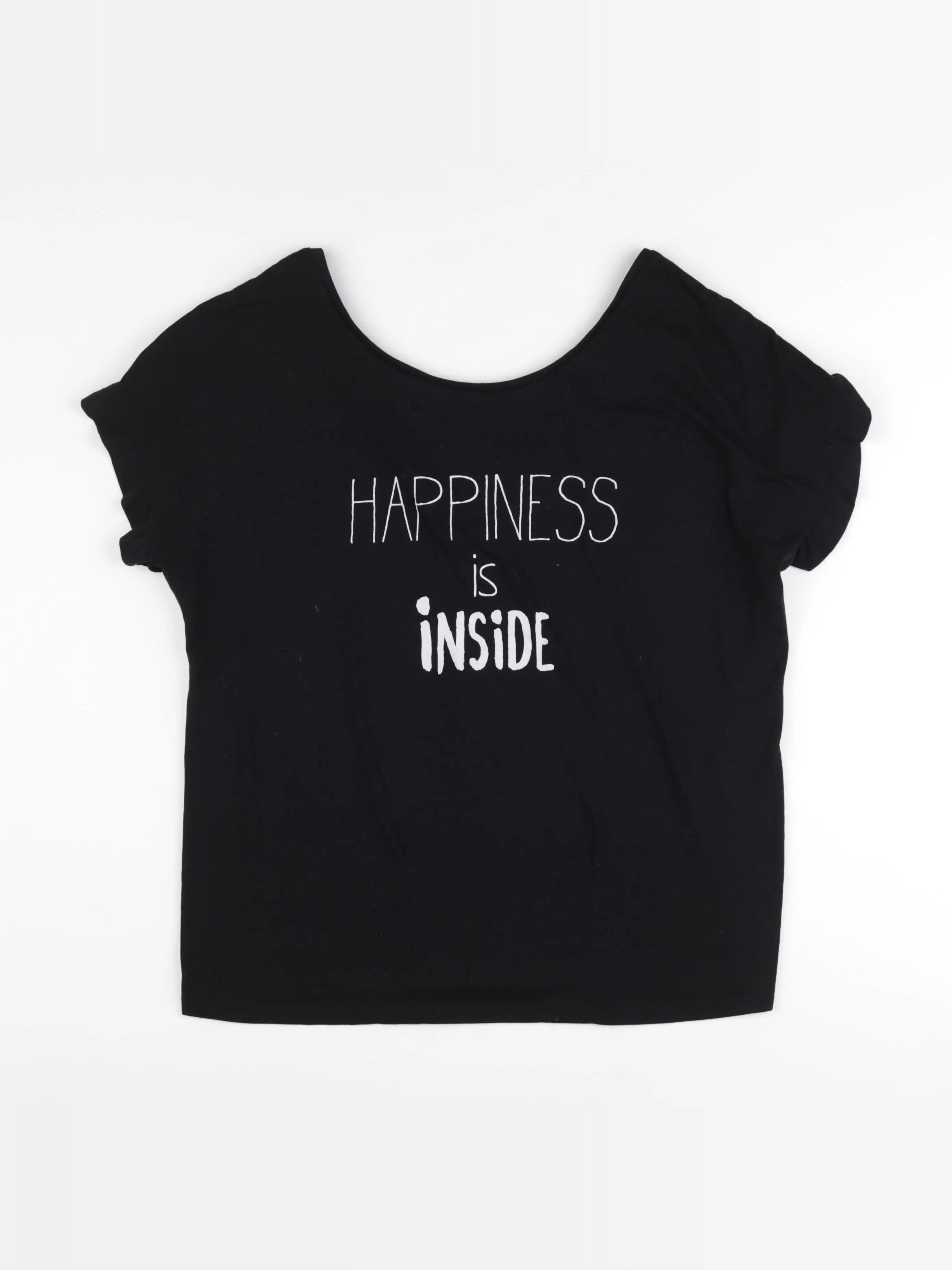 Kiabi - tee-shirt grossesse noir - 38 à 40