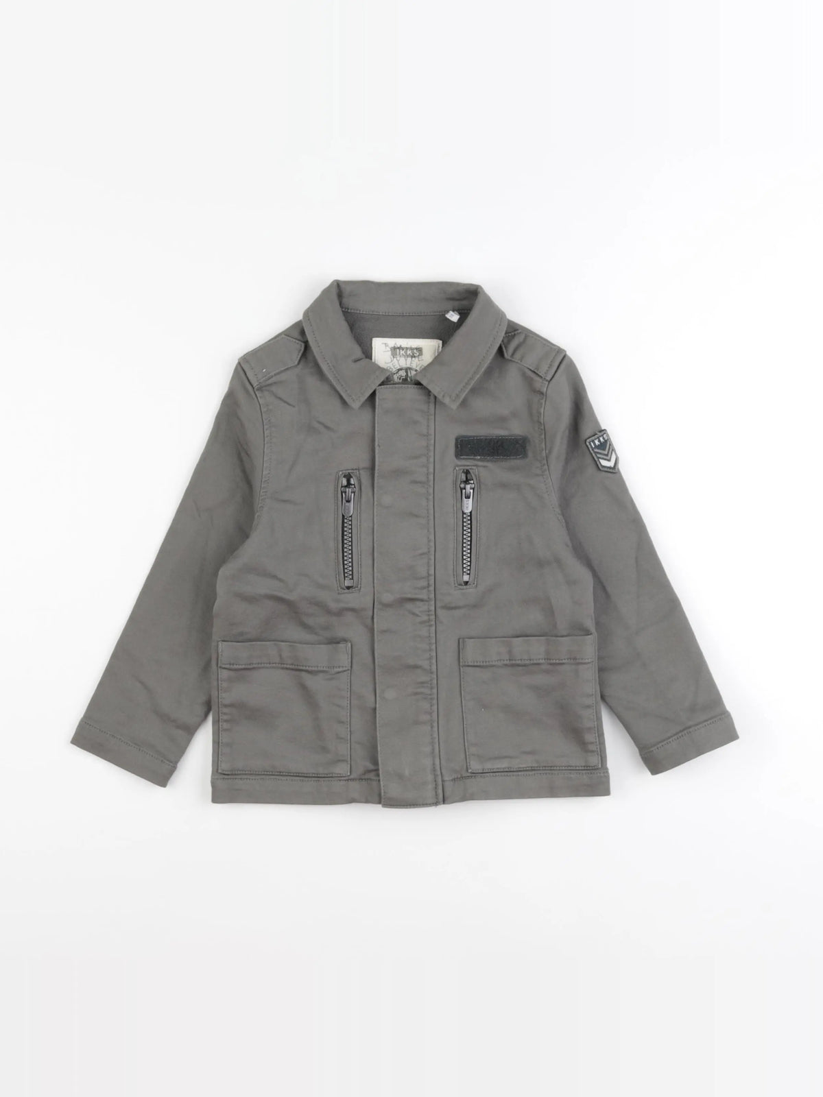 IKKS - veste imprimé au dos vert - 3 ans