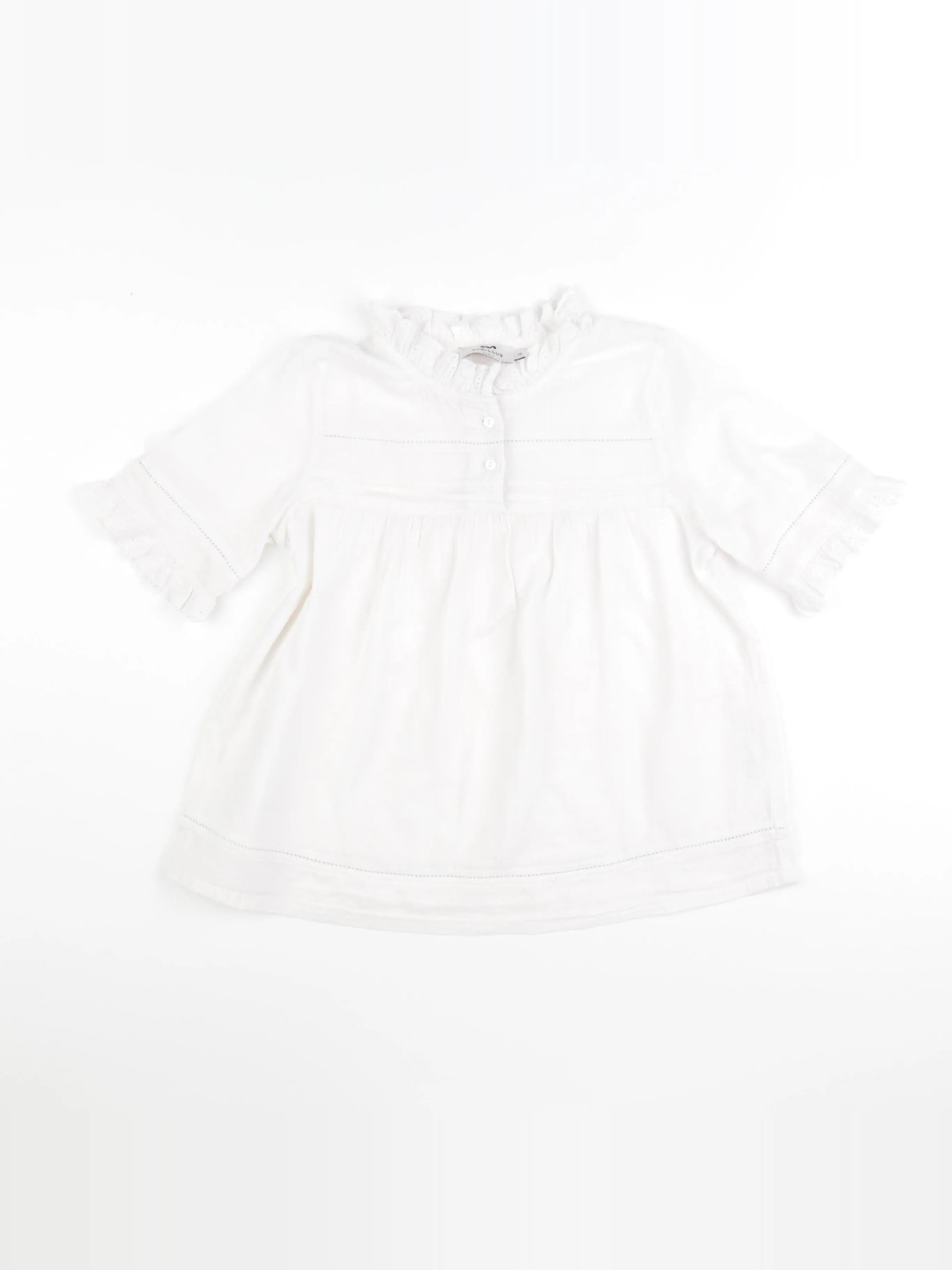Cyrillus - blouse blanc - 10 ans