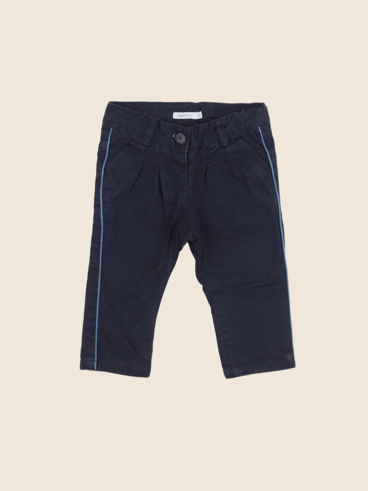 Boutchou - pantalon bleu - 6 mois