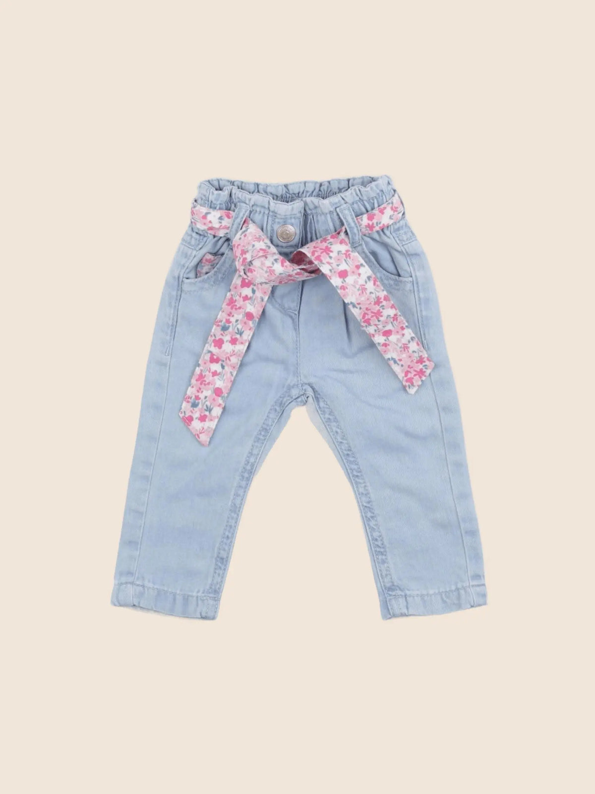 Tape à l'oeil - pantalon bleu - 3 mois