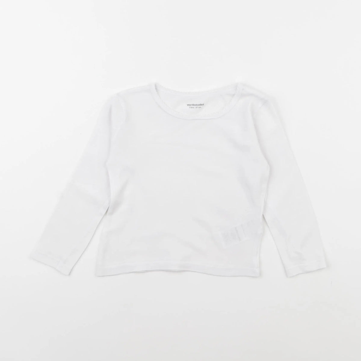 Vertbaudet - maillot de corps blanc - 3 ans