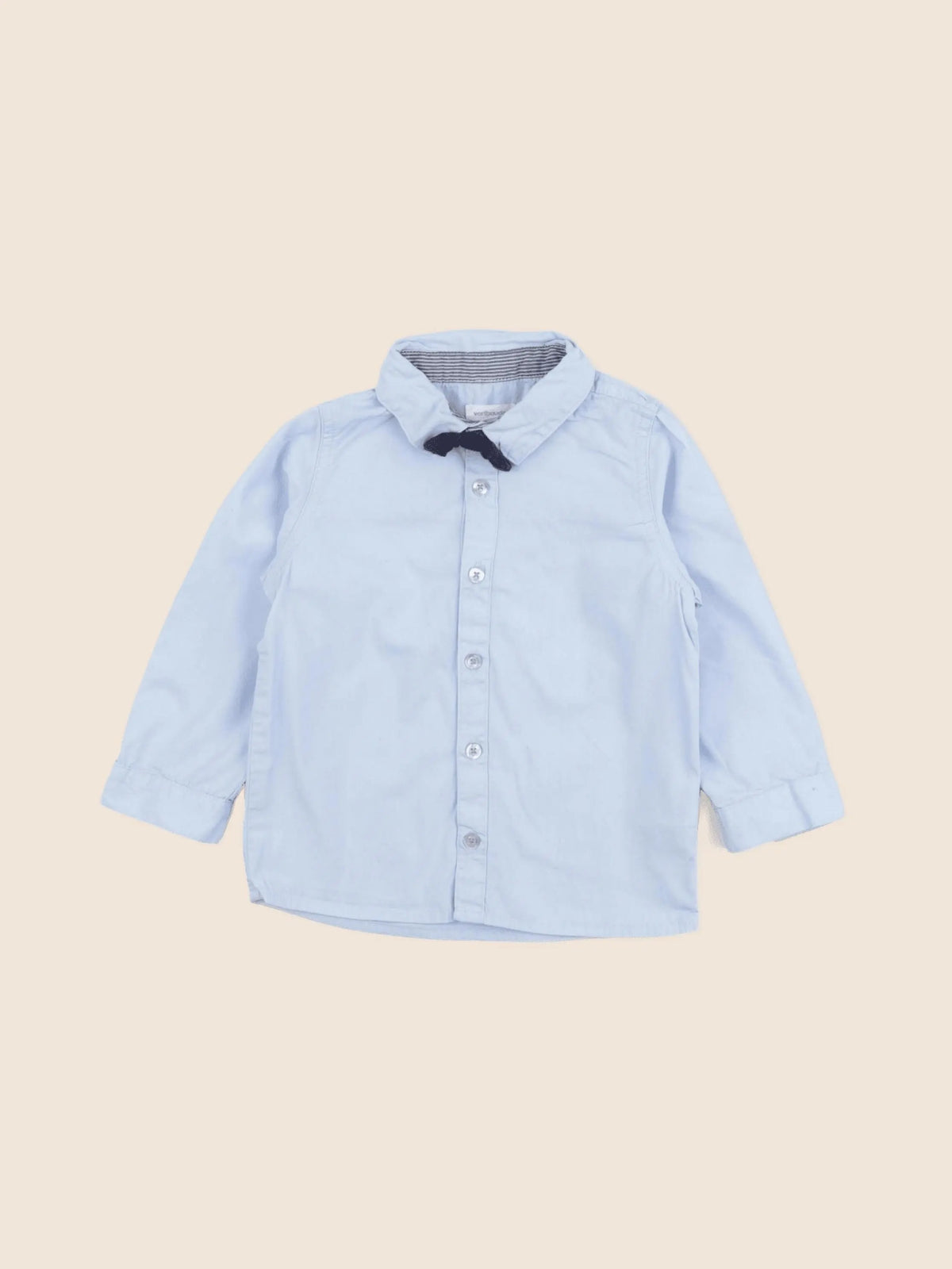 Vertbaudet - chemise bleu - 2 ans