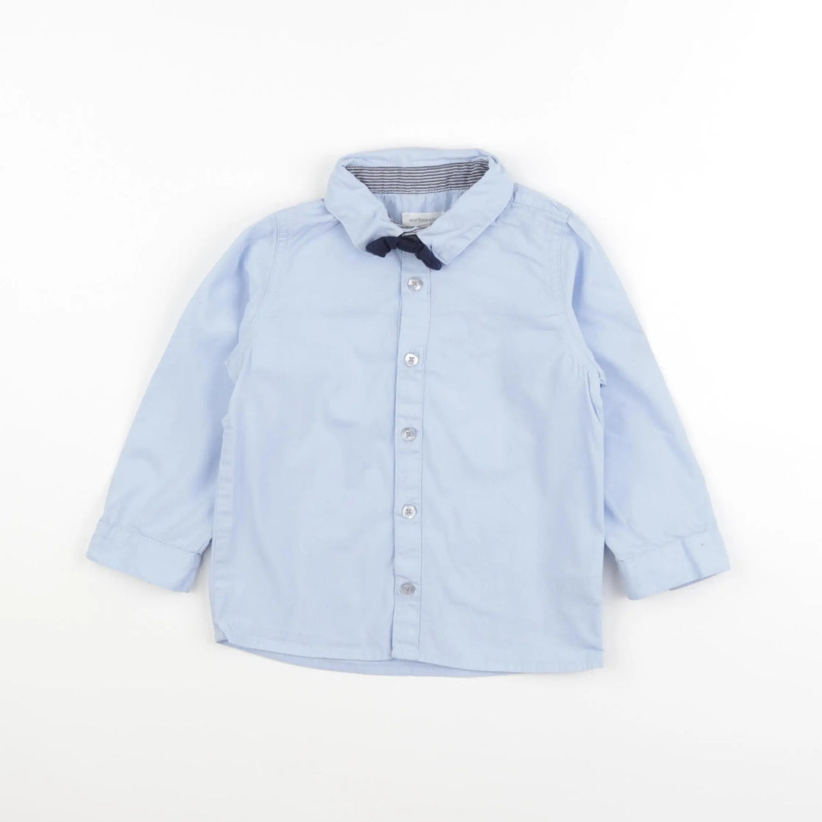 Vertbaudet - chemise bleu - 2 ans