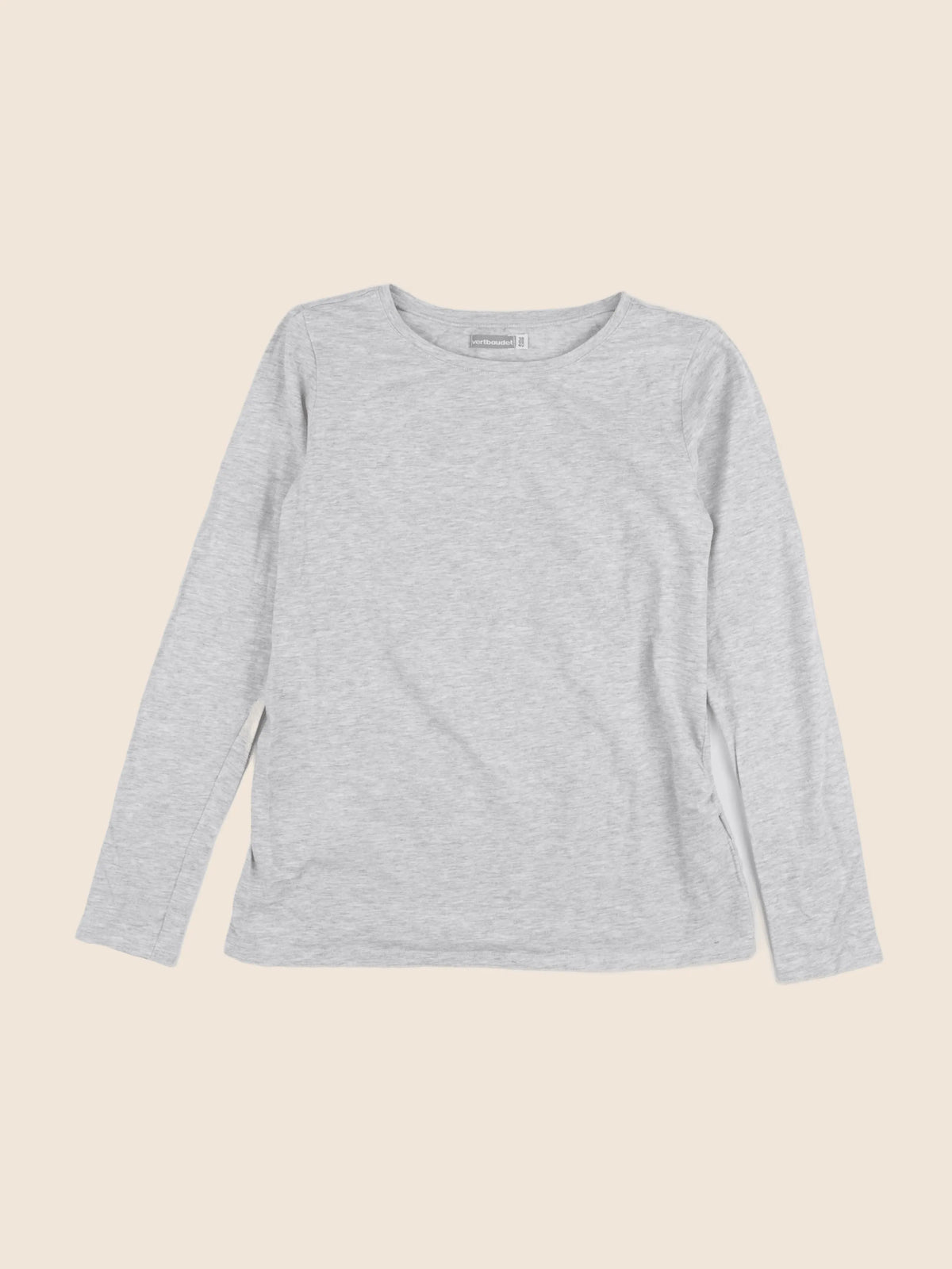 Vertbaudet - tee-shirt grossesse gris - 38 à 40