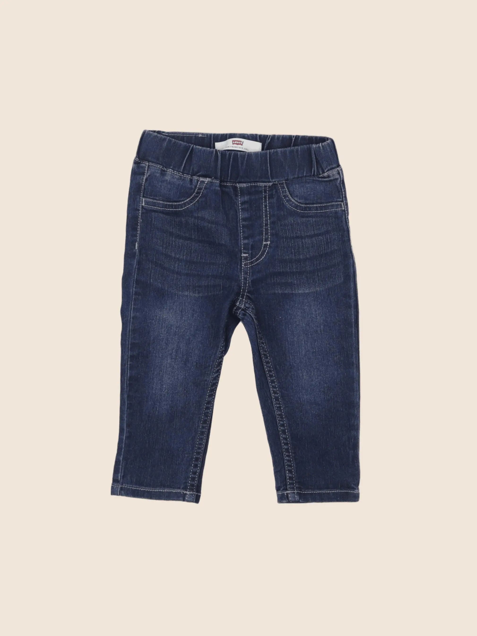 Levi's - jegging bleu - 6 mois