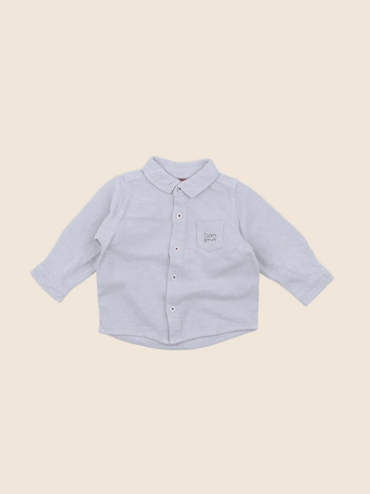 Tape à l'oeil - chemise bleu - 9 mois