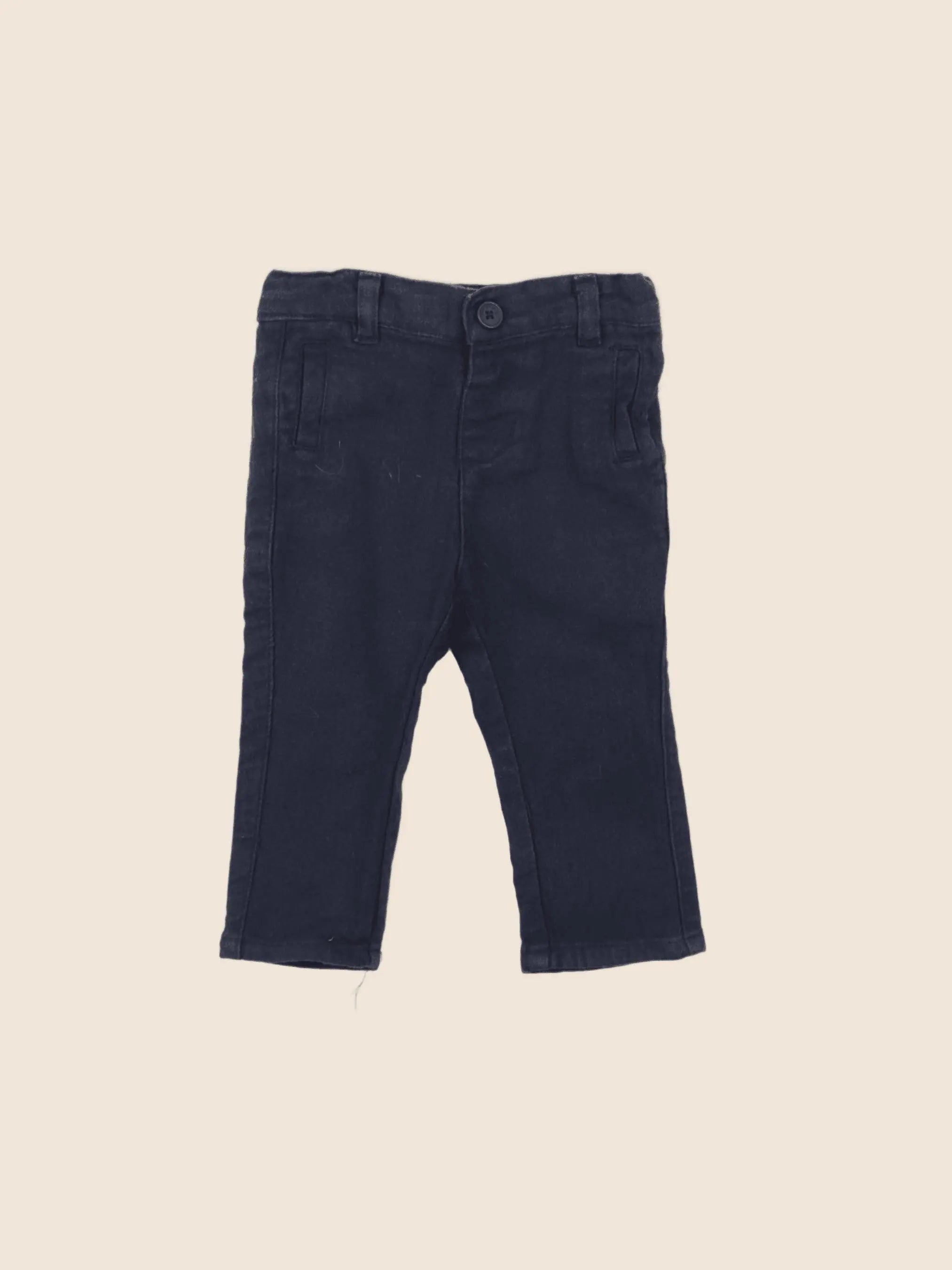 Tape à l'oeil - pantalon bleu - 6 mois