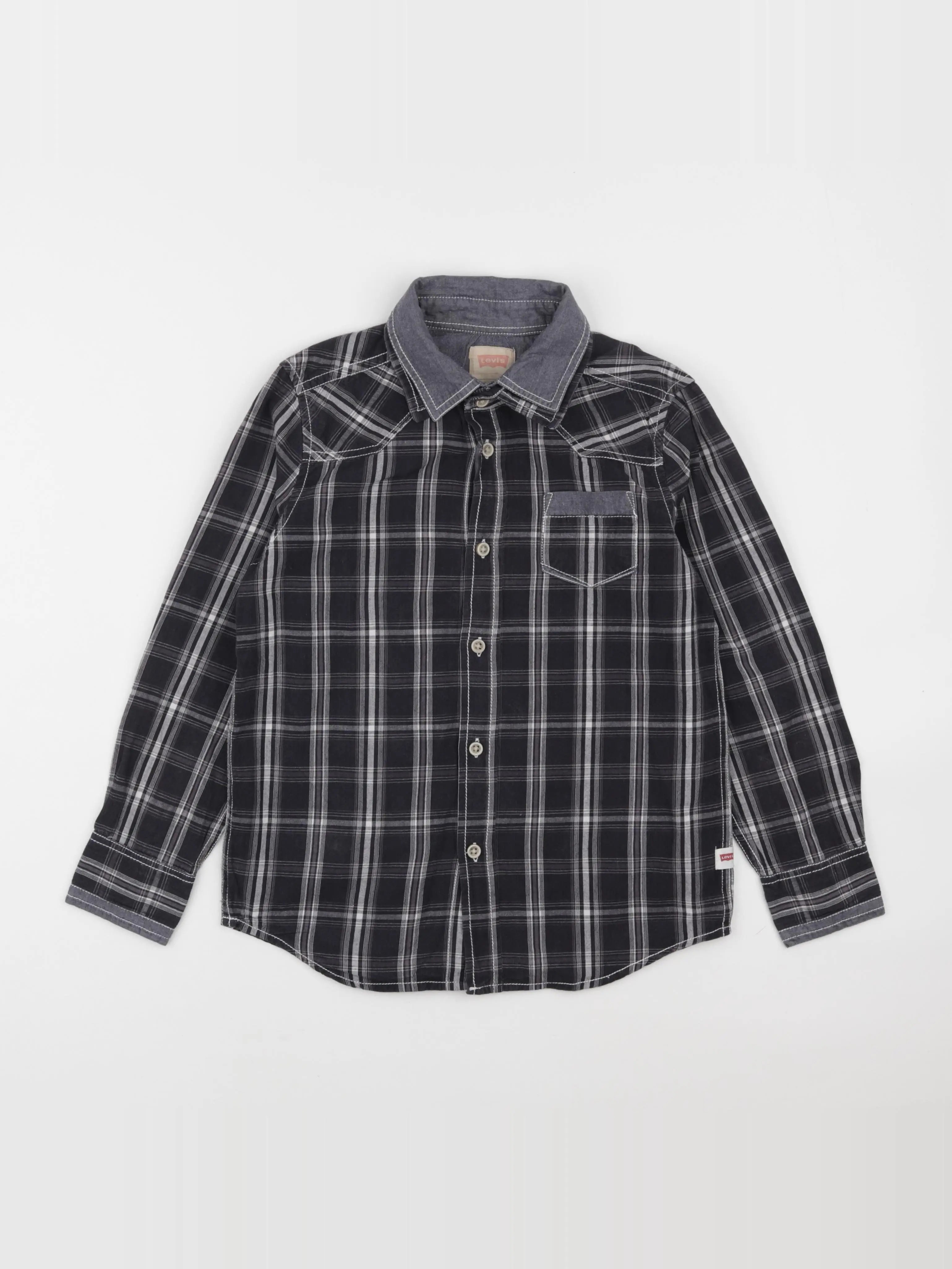 Levi's - chemise gris - 10 ans