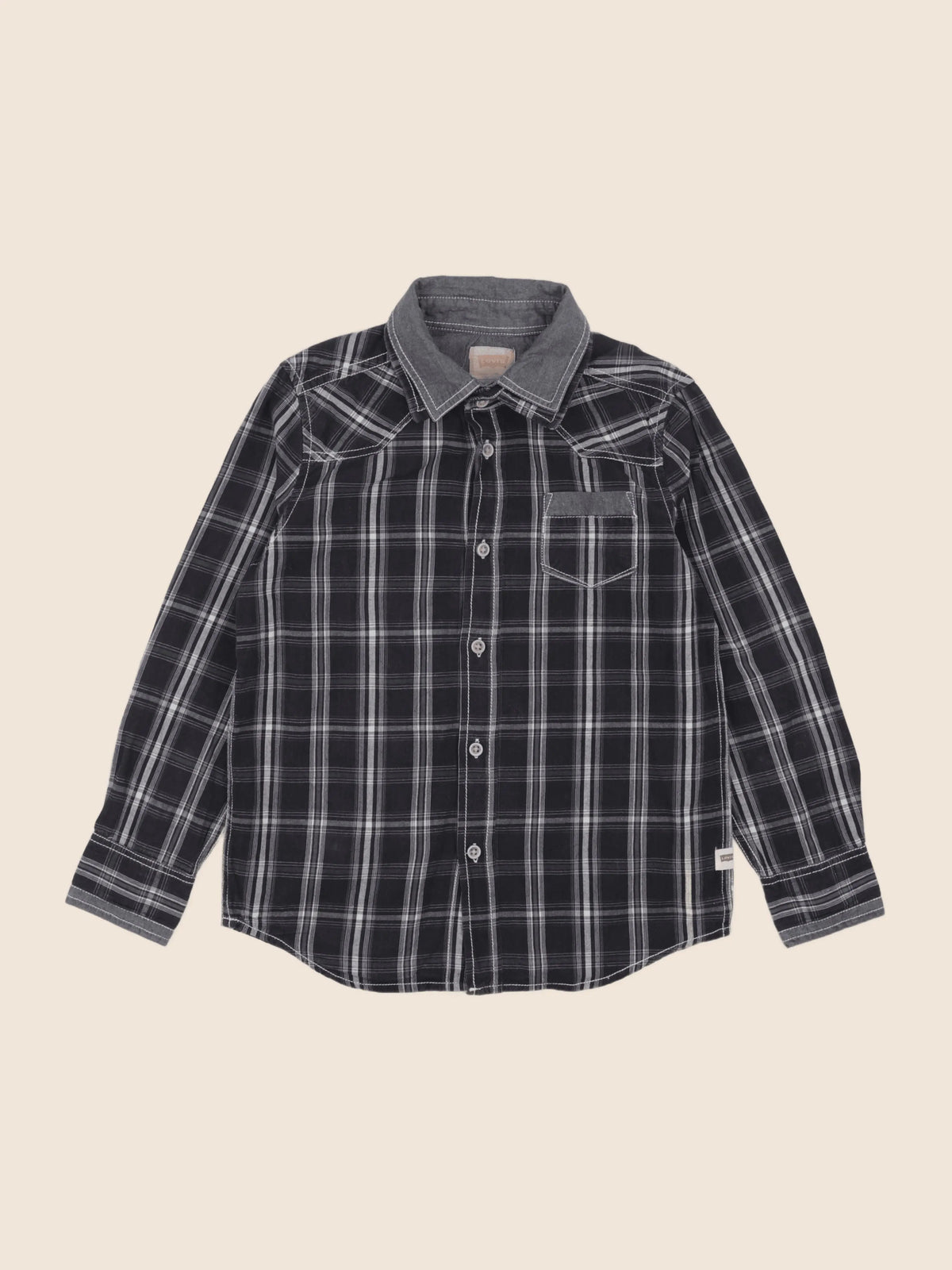 Levi's - chemise gris - 10 ans