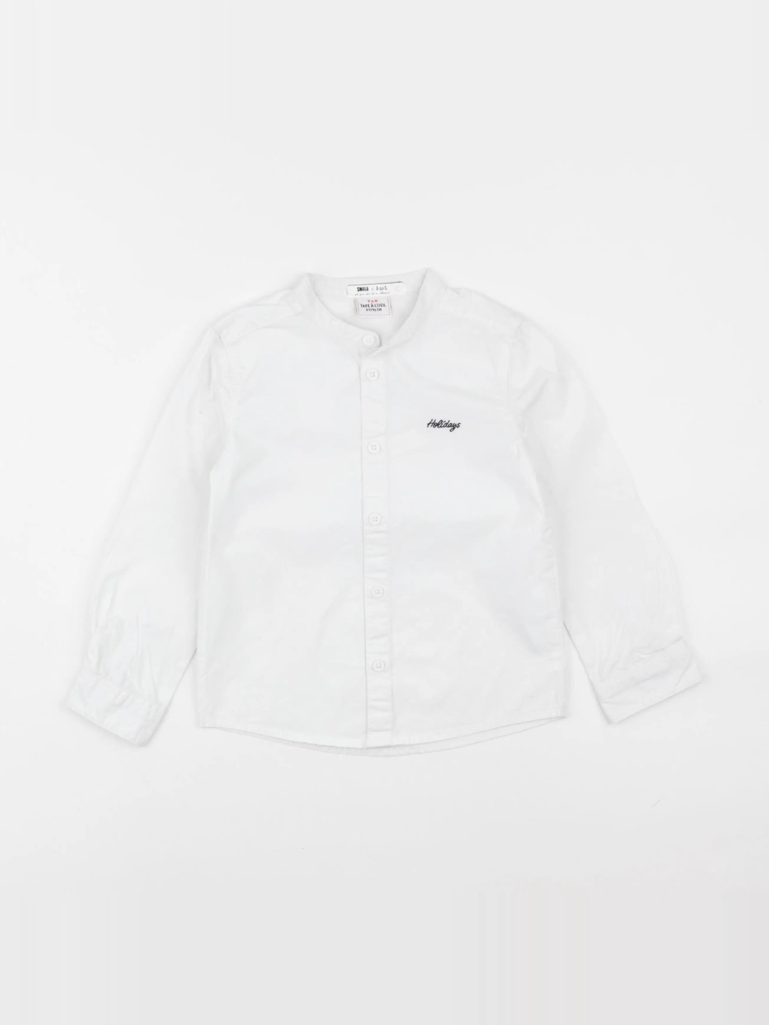 Tape à l'oeil - chemise blanc - 3 ans