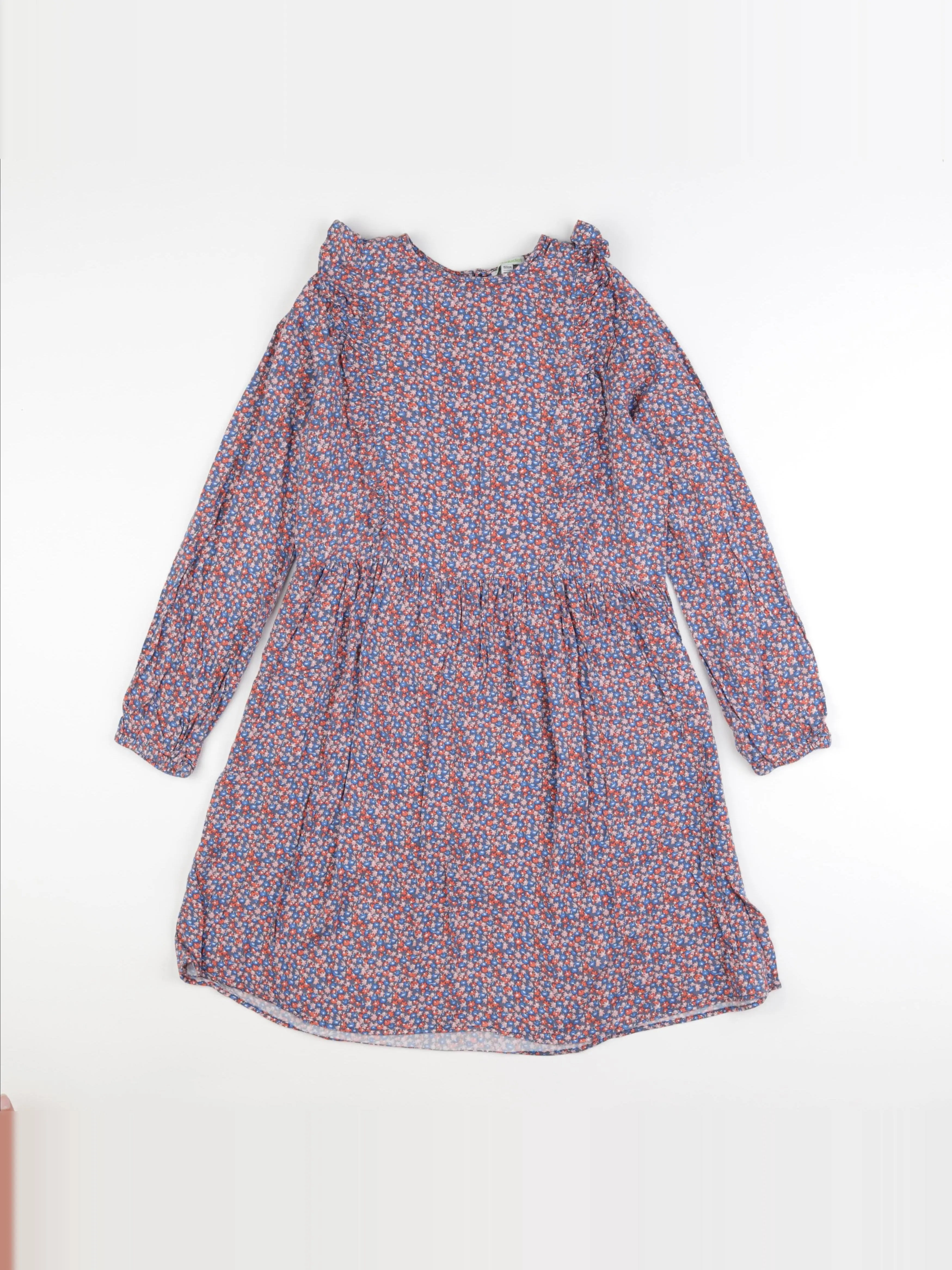 Vertbaudet - robe multicolore - 12 ans