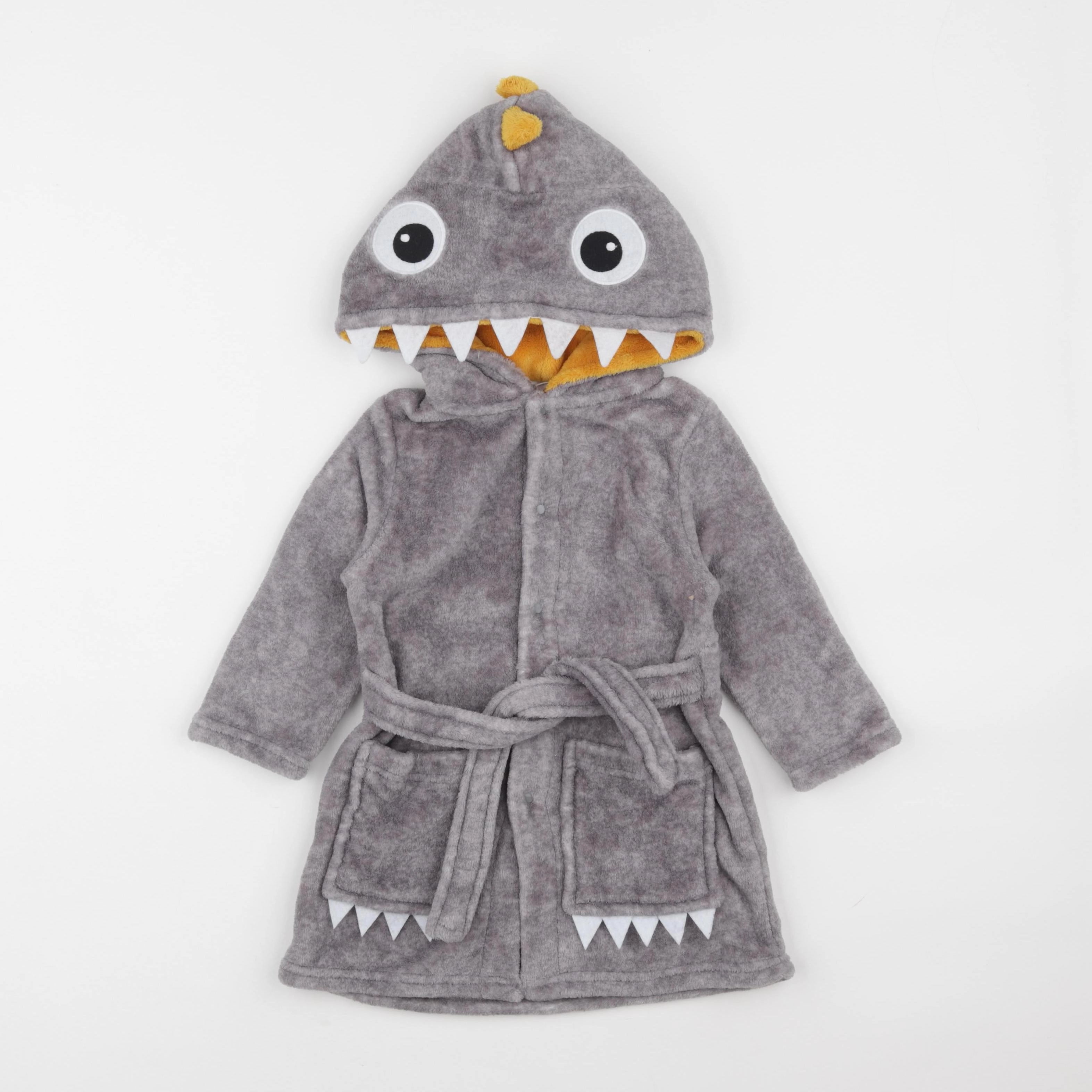 Vertbaudet - robe de chambre gris - 2 ans