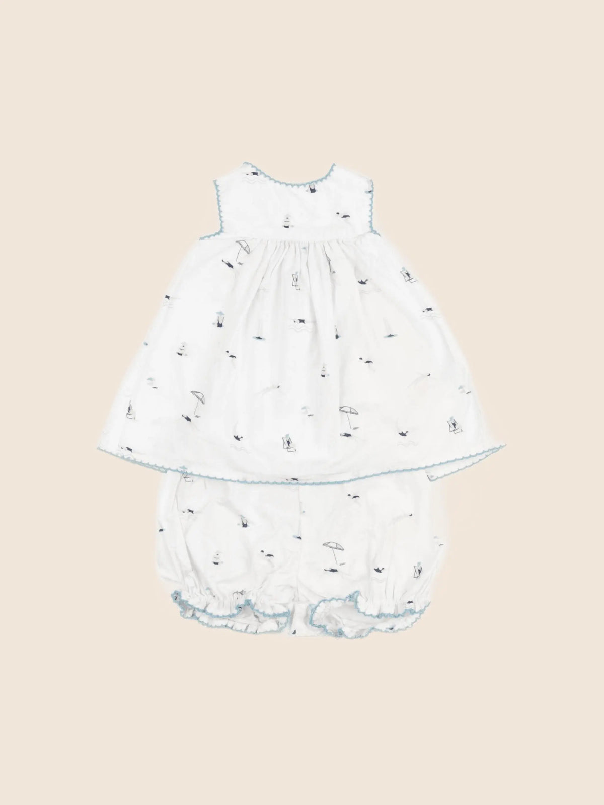 La Redoute - robe bleu - 6 mois