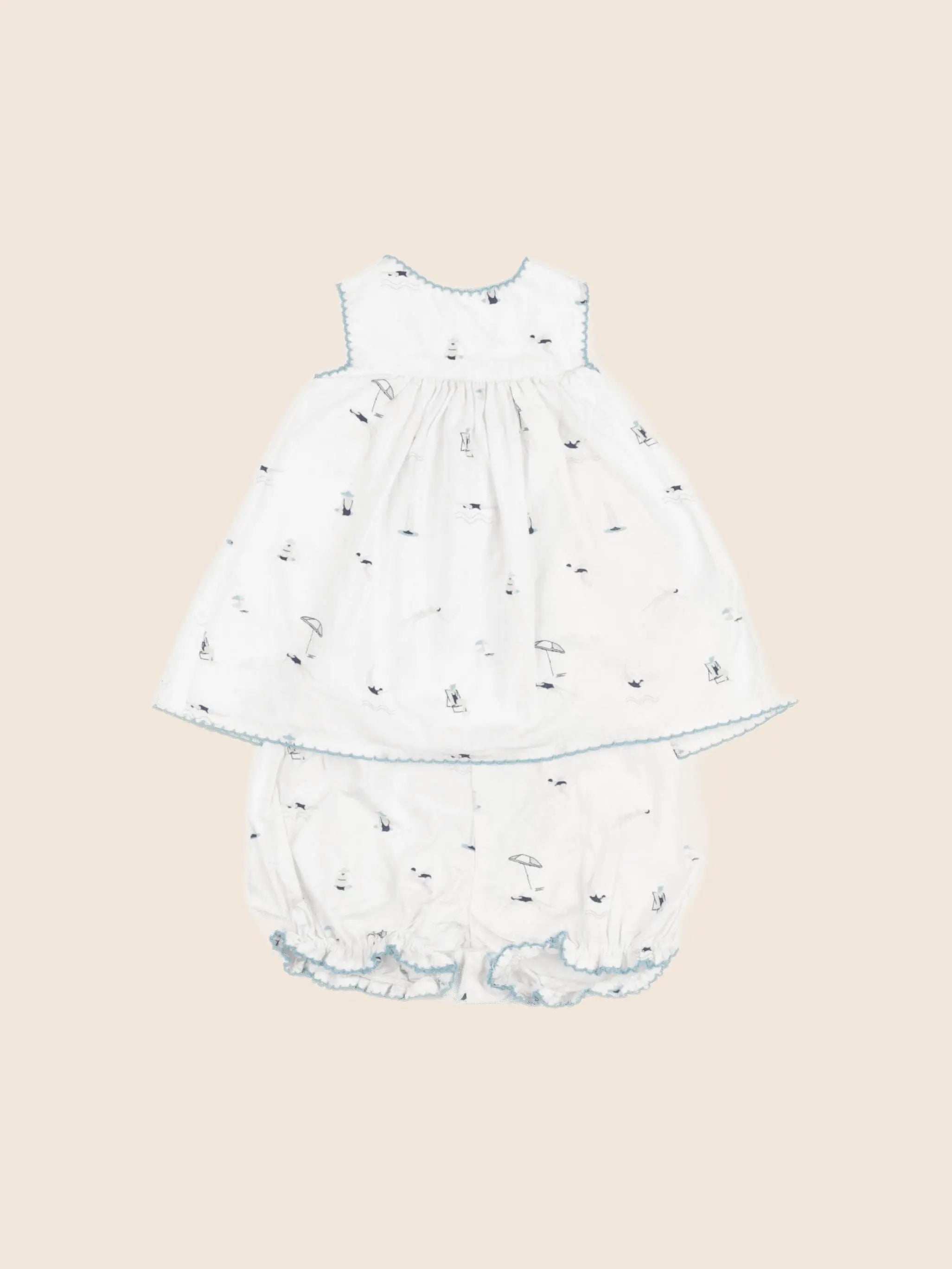 La Redoute - robe bleu - 6 mois