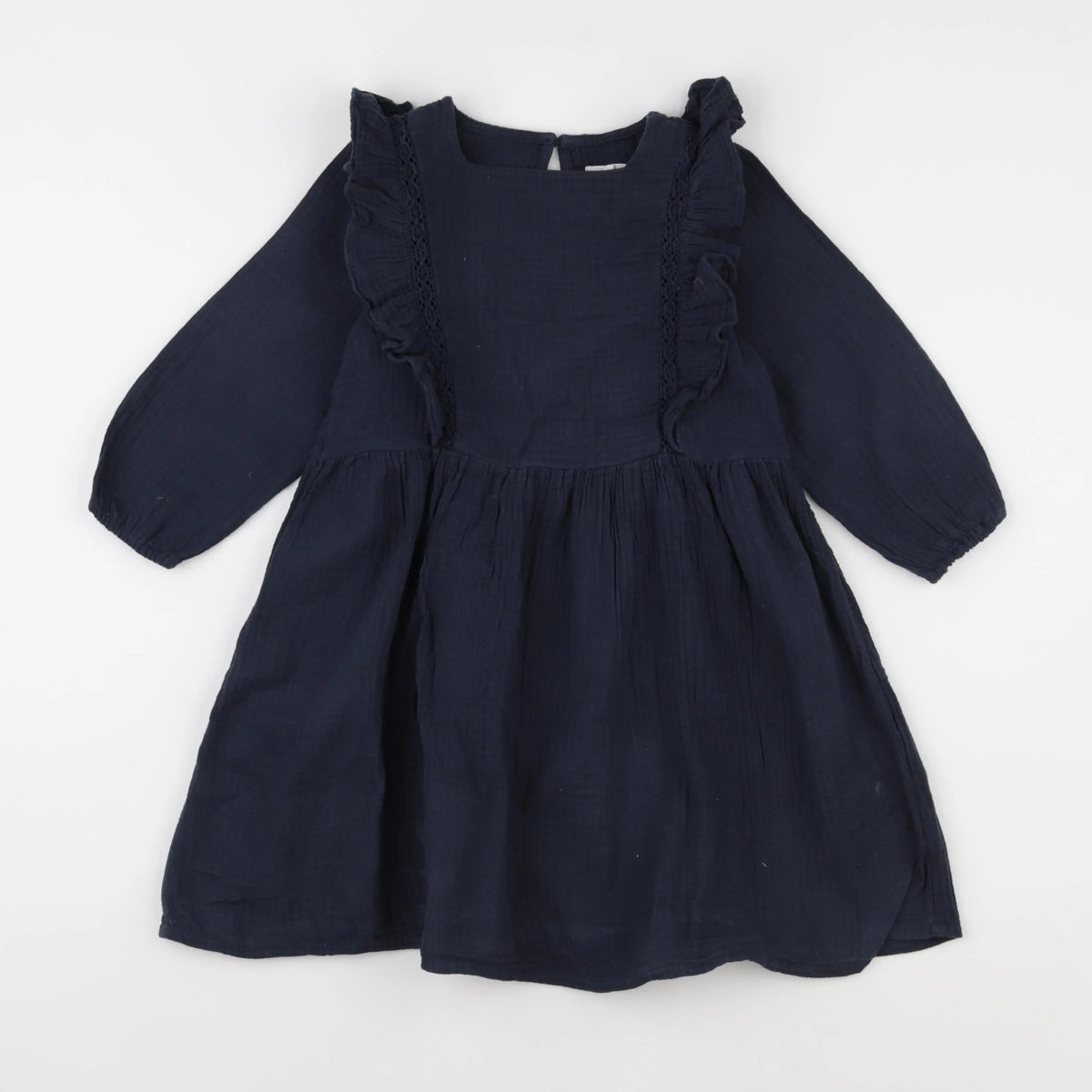 Vertbaudet - robe bleu - 8 ans