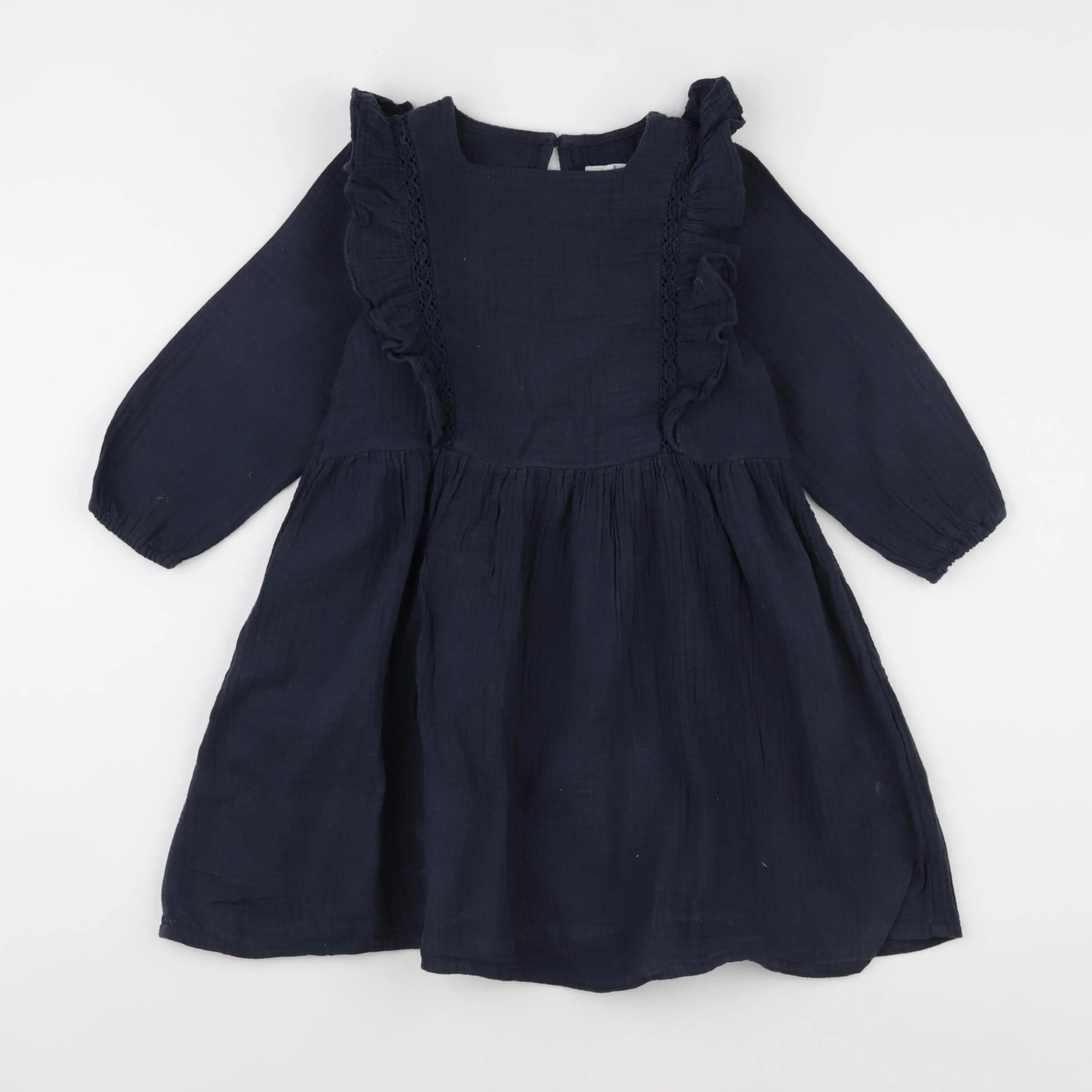 Vertbaudet - robe bleu - 8 ans