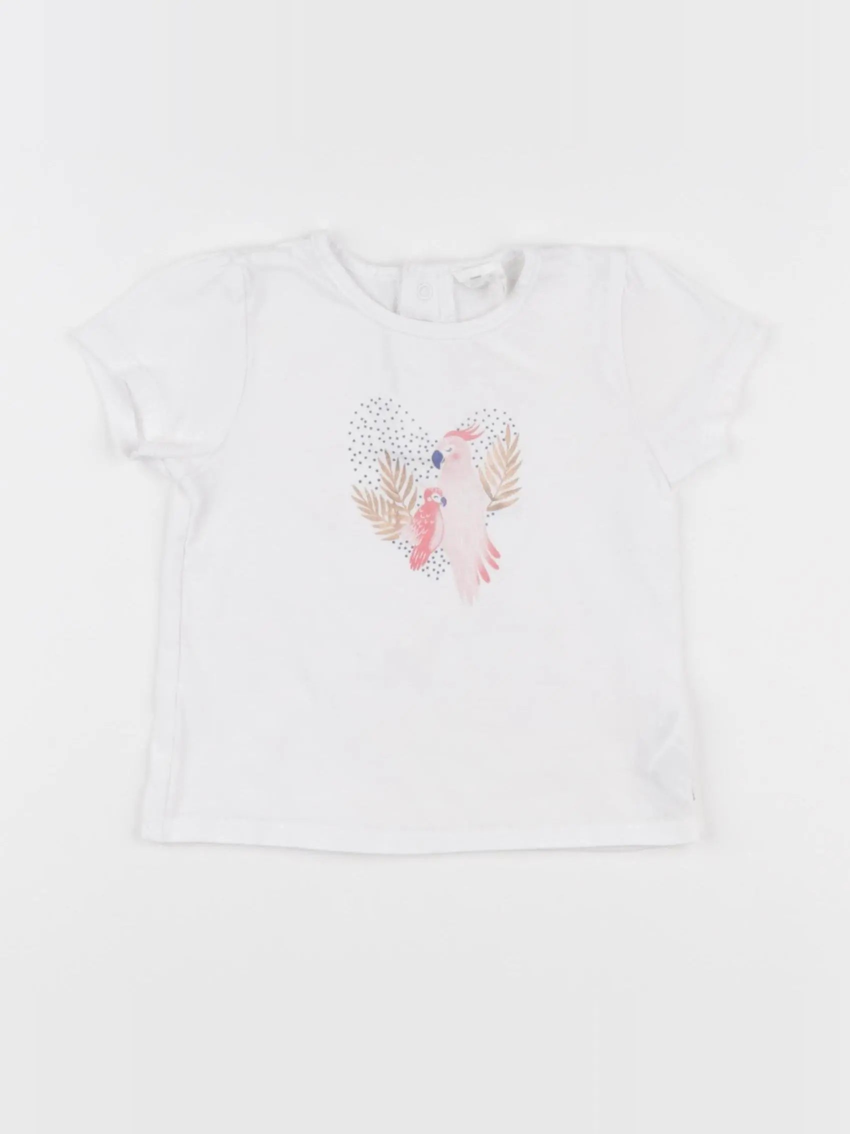 Carrément Beau - tee-shirt blanc - 18 mois
