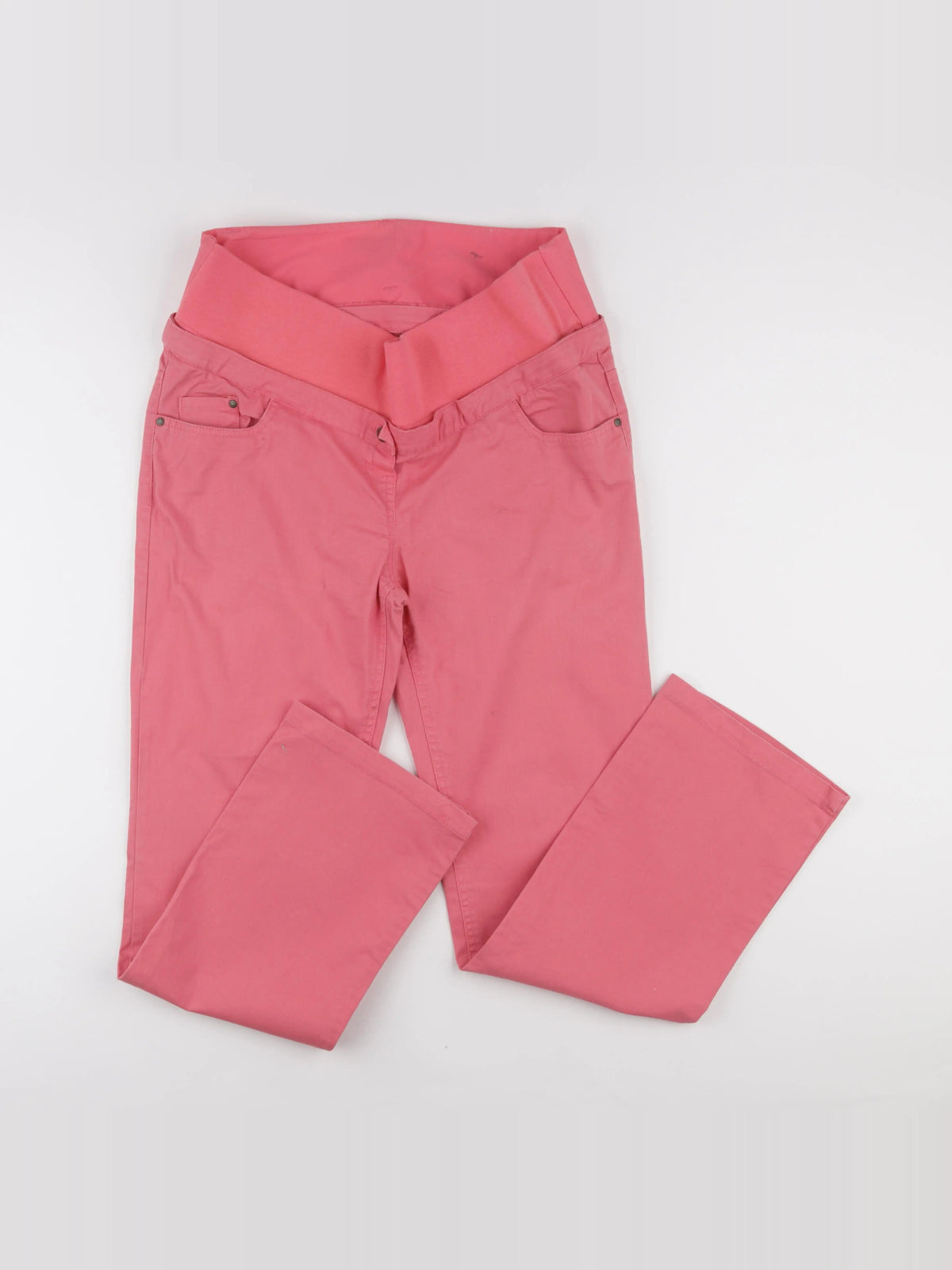 Vertbaudet - jean grossesse rose - 40