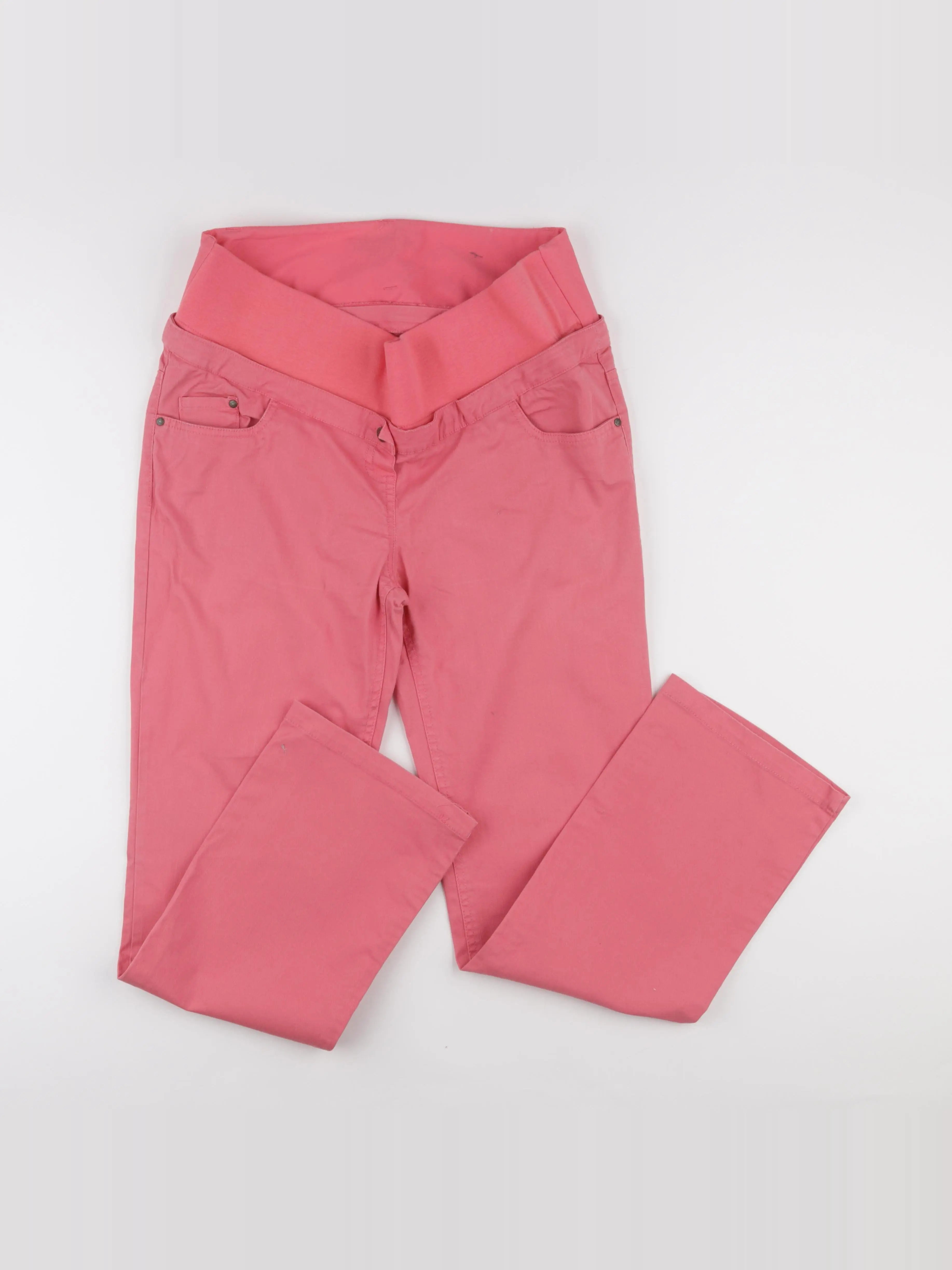 Vertbaudet - jean grossesse rose - 40