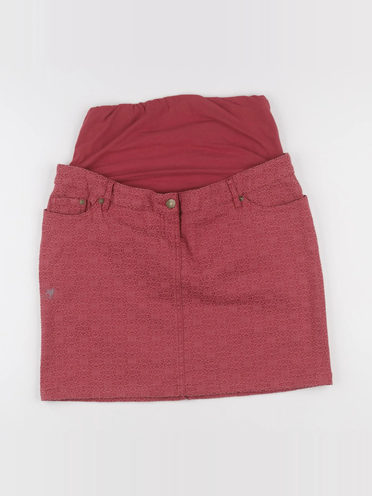 Vertbaudet - jupe grossesse rose - 40