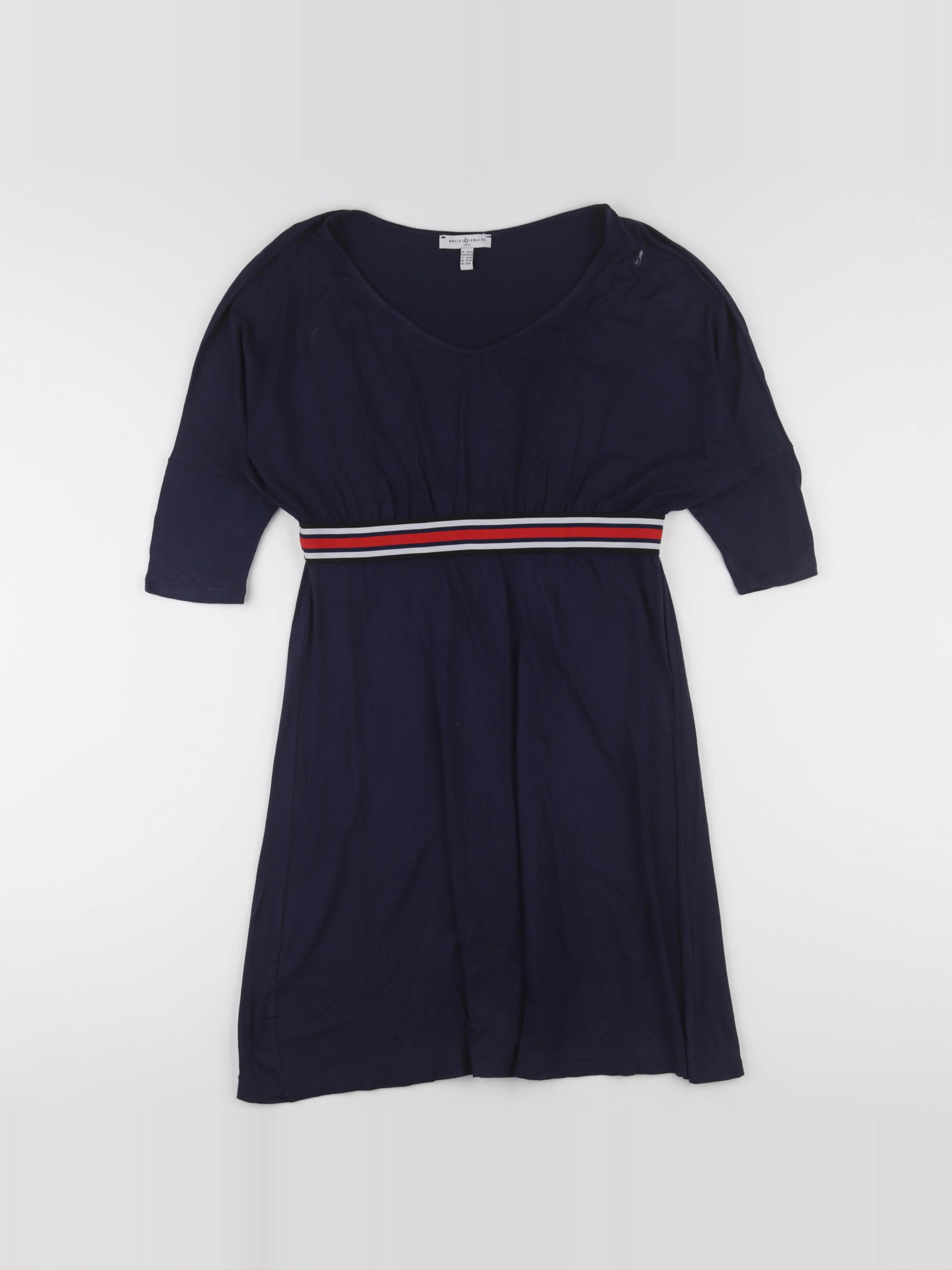 Envie de fraise - robe grossesse bleu - 40 à 42