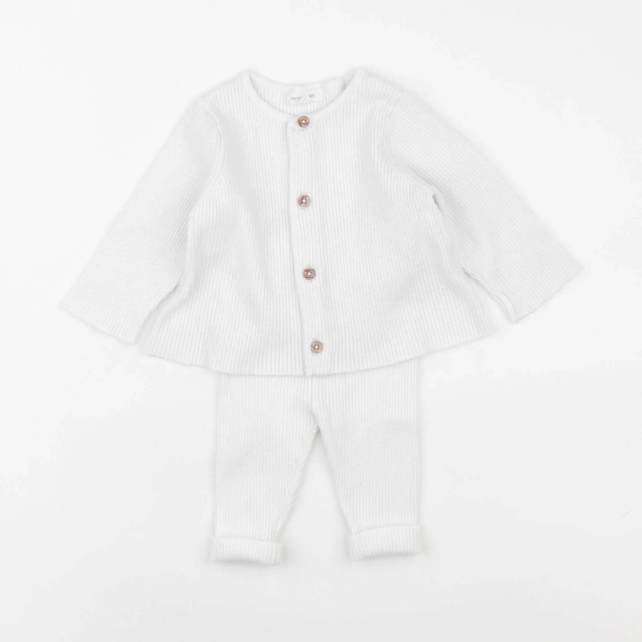 Vertbaudet - ensemble blanc - 3 mois