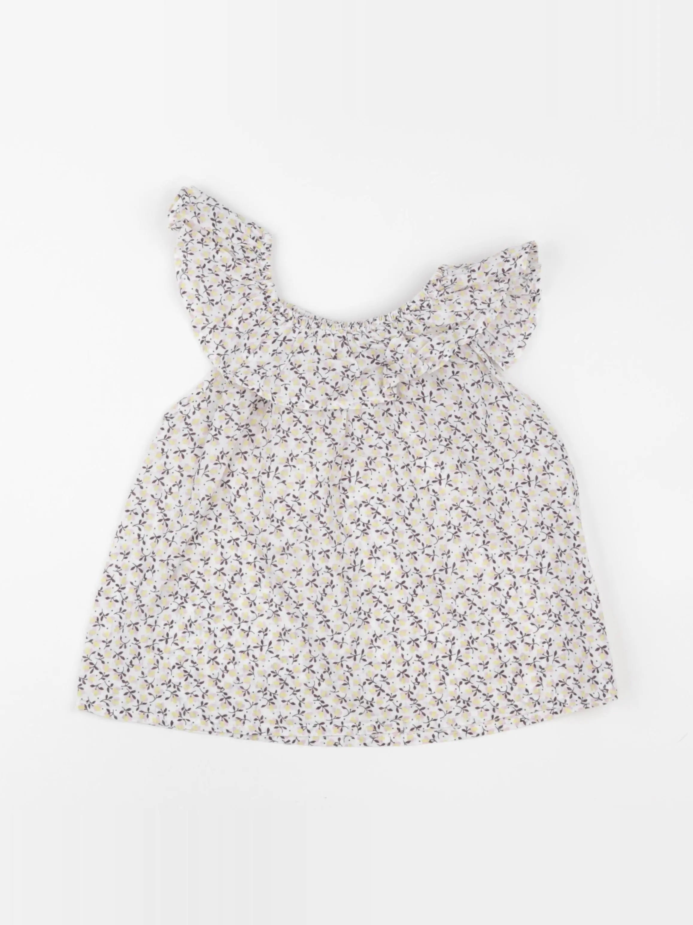 Monoprix - blouse violet - 6 ans