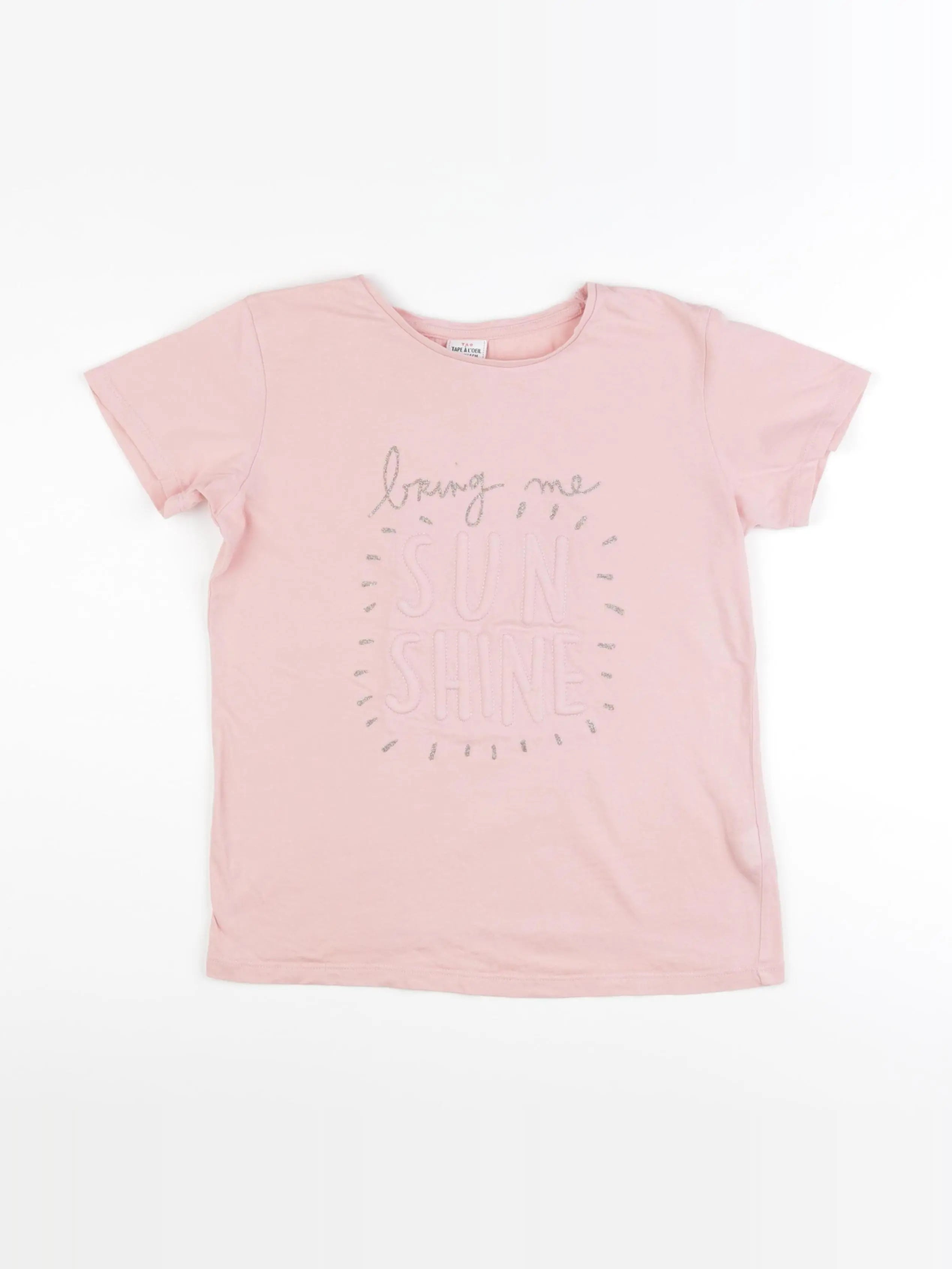 Tape à l'oeil - tee-shirt rose - 14 ans