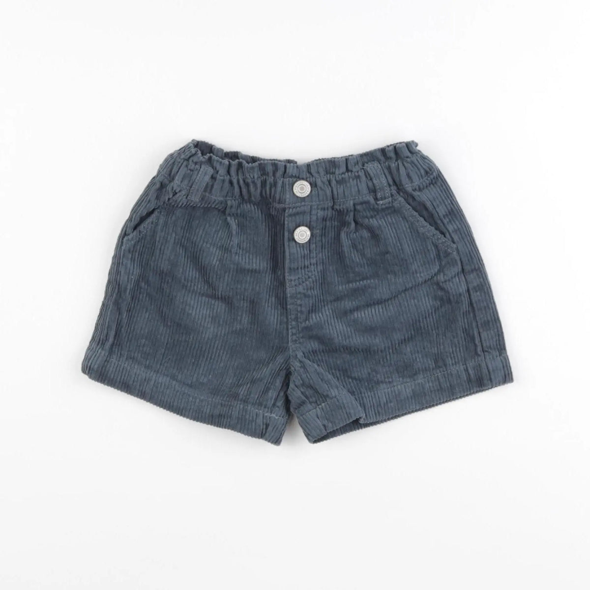 Vertbaudet - short gris - 2 ans