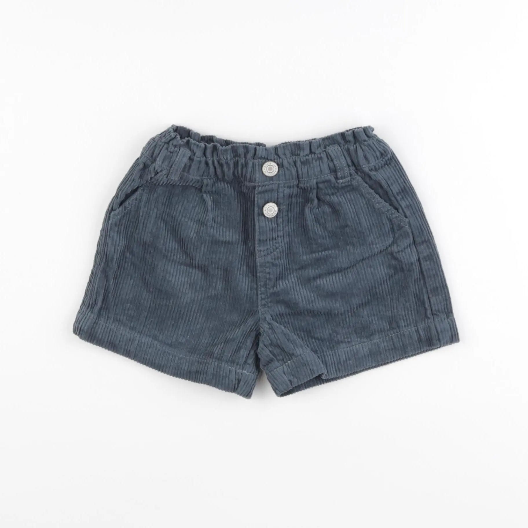 Vertbaudet - short gris - 2 ans