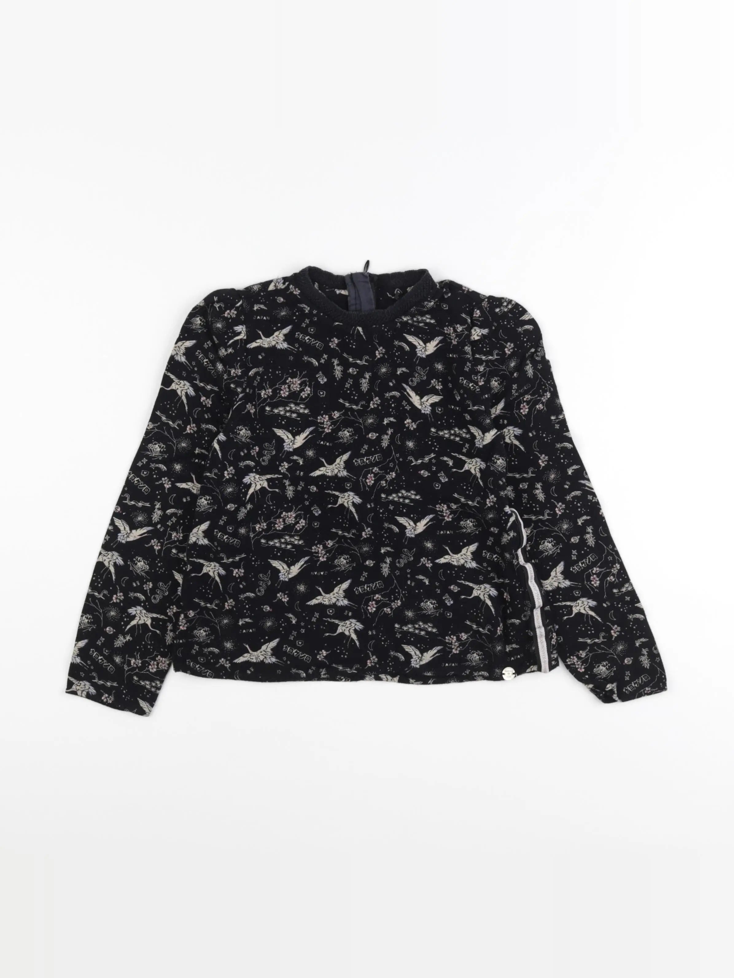IKKS - blouse noir - 6 ans