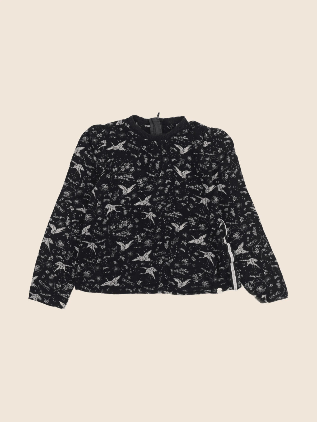 IKKS - blouse noir - 6 ans
