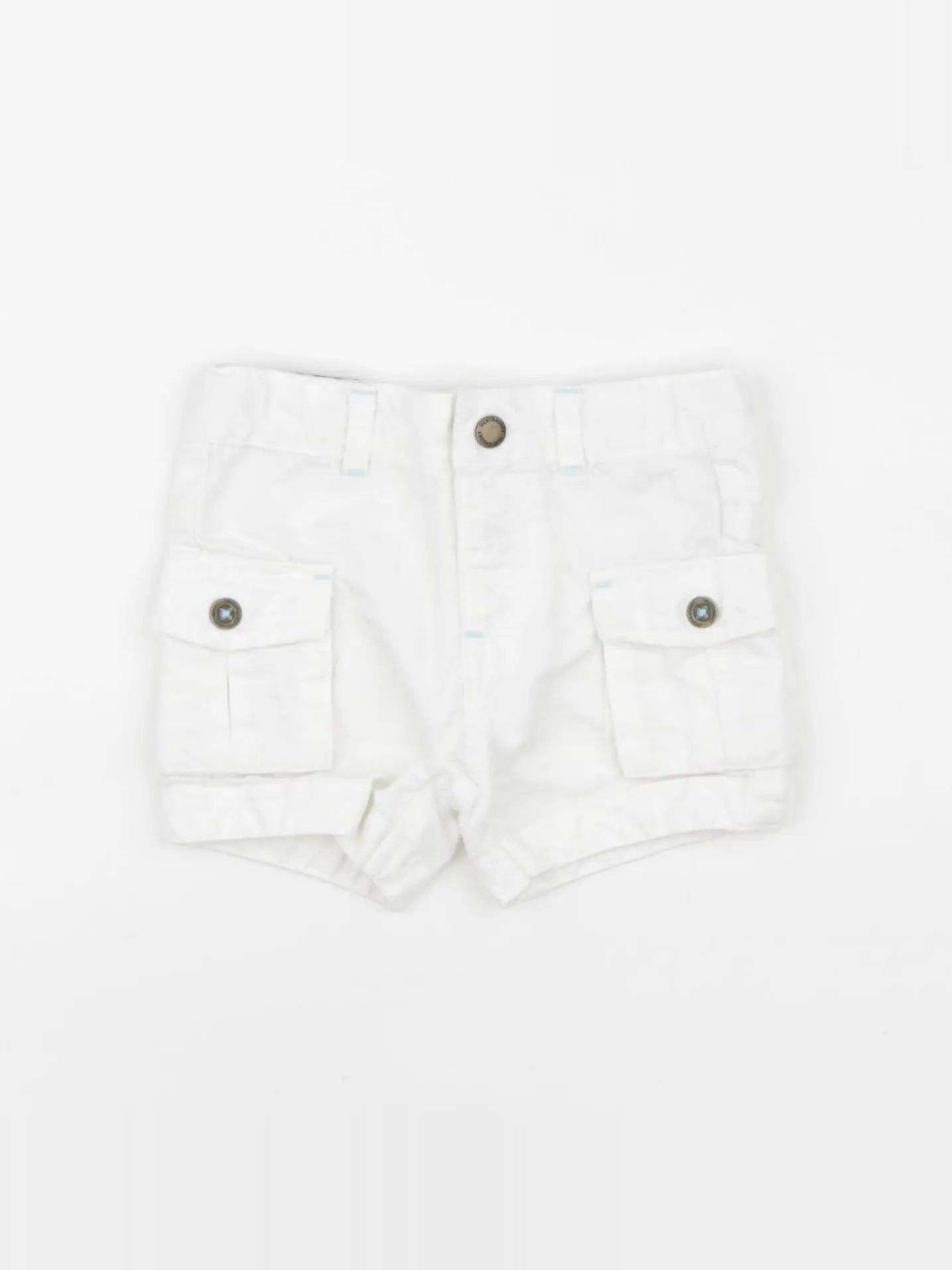 Vertbaudet - short blanc - 6 mois