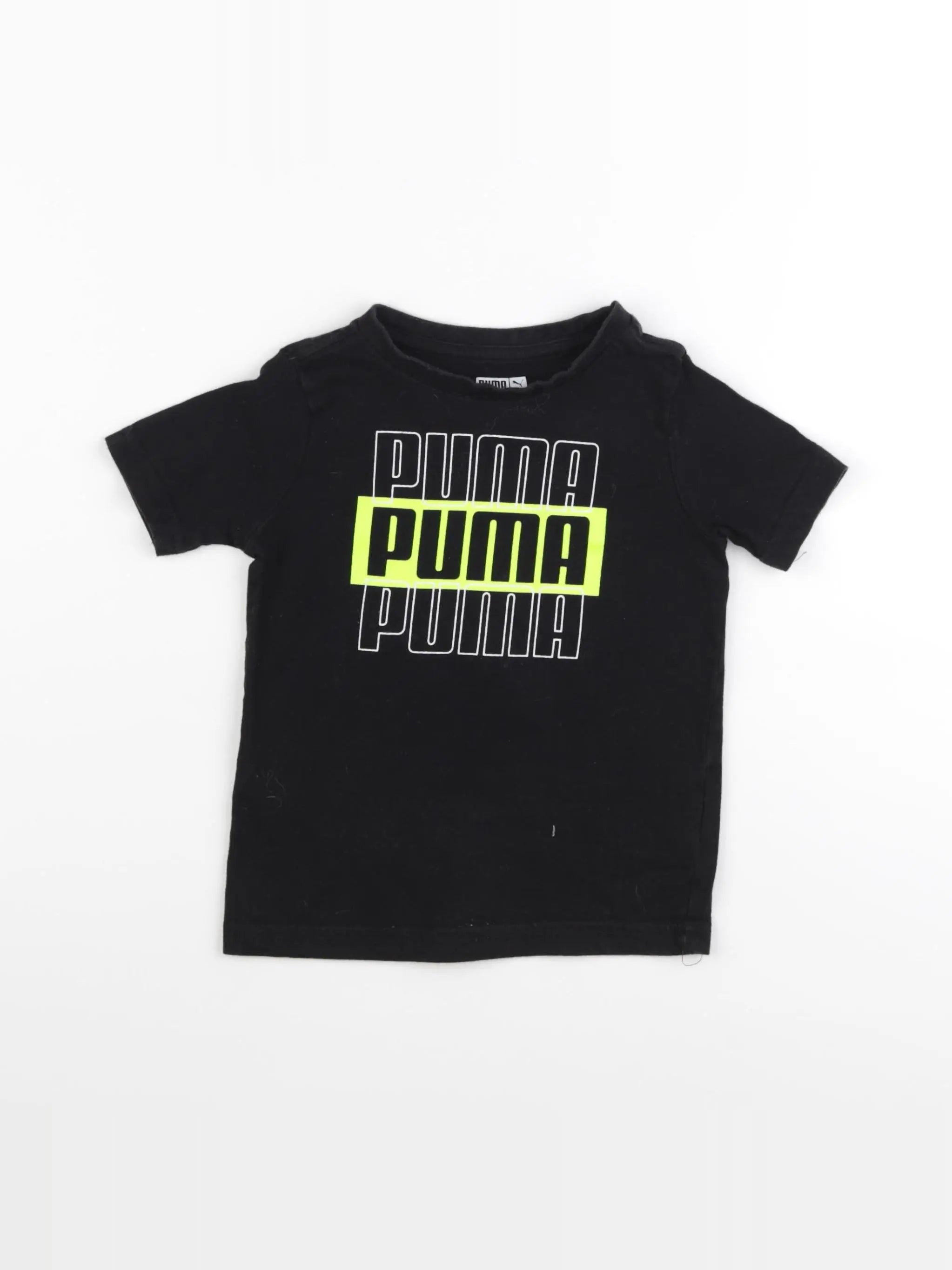 Puma - tee-shirt noir - 2 ans