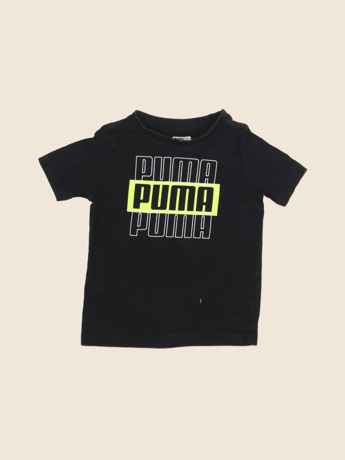 Puma - tee-shirt noir - 2 ans