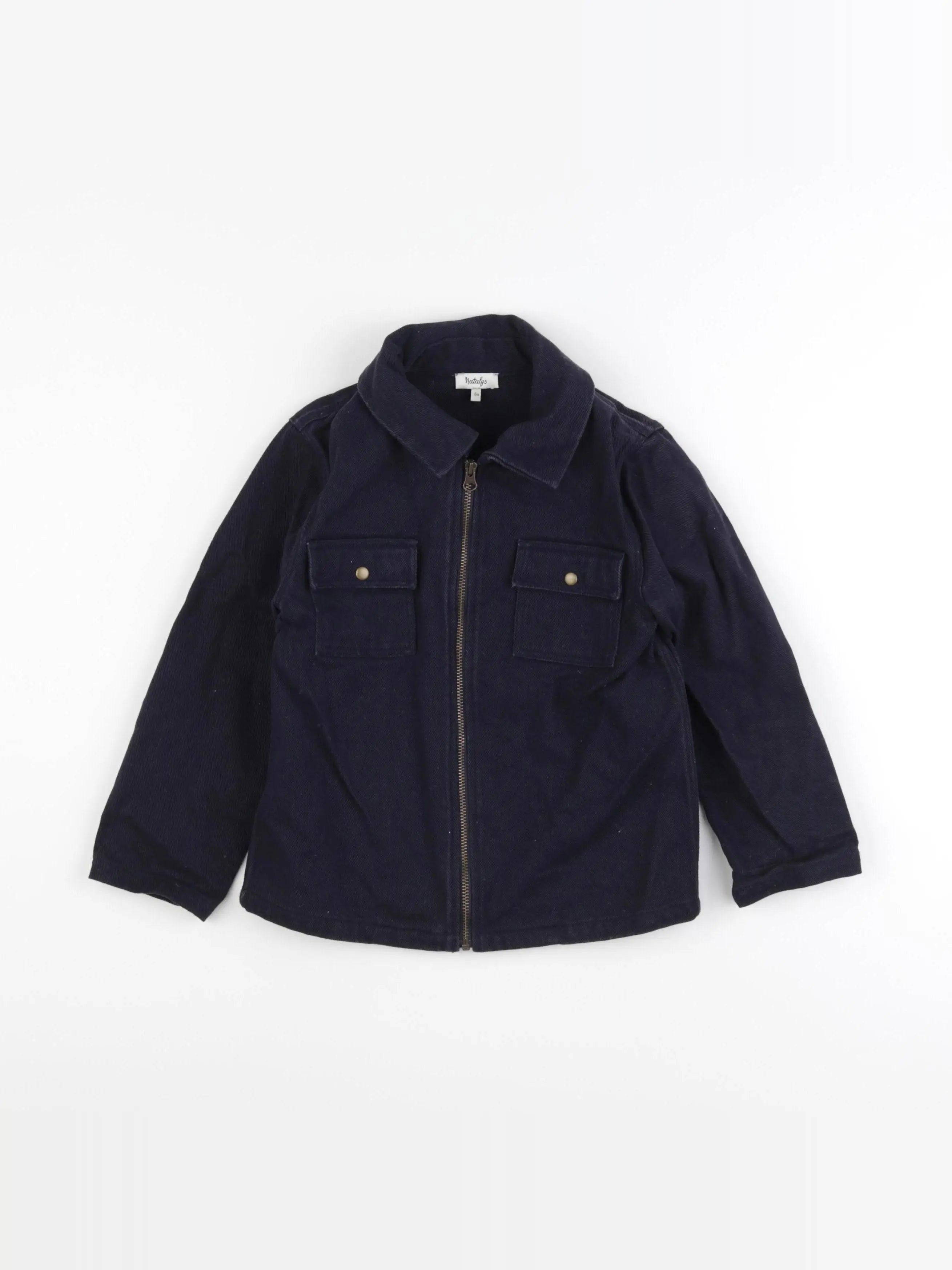 Natalys - veste bleu - 6 ans