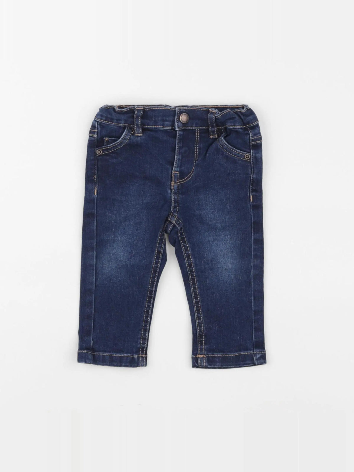 Vertbaudet - jean bleu - 9 mois