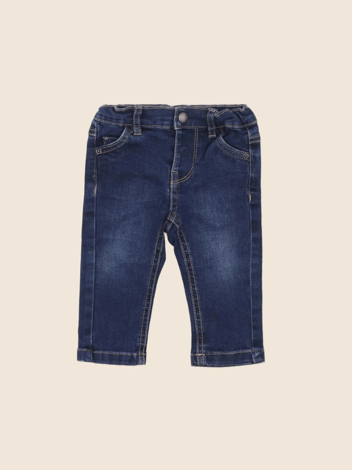 Vertbaudet - jean bleu - 9 mois