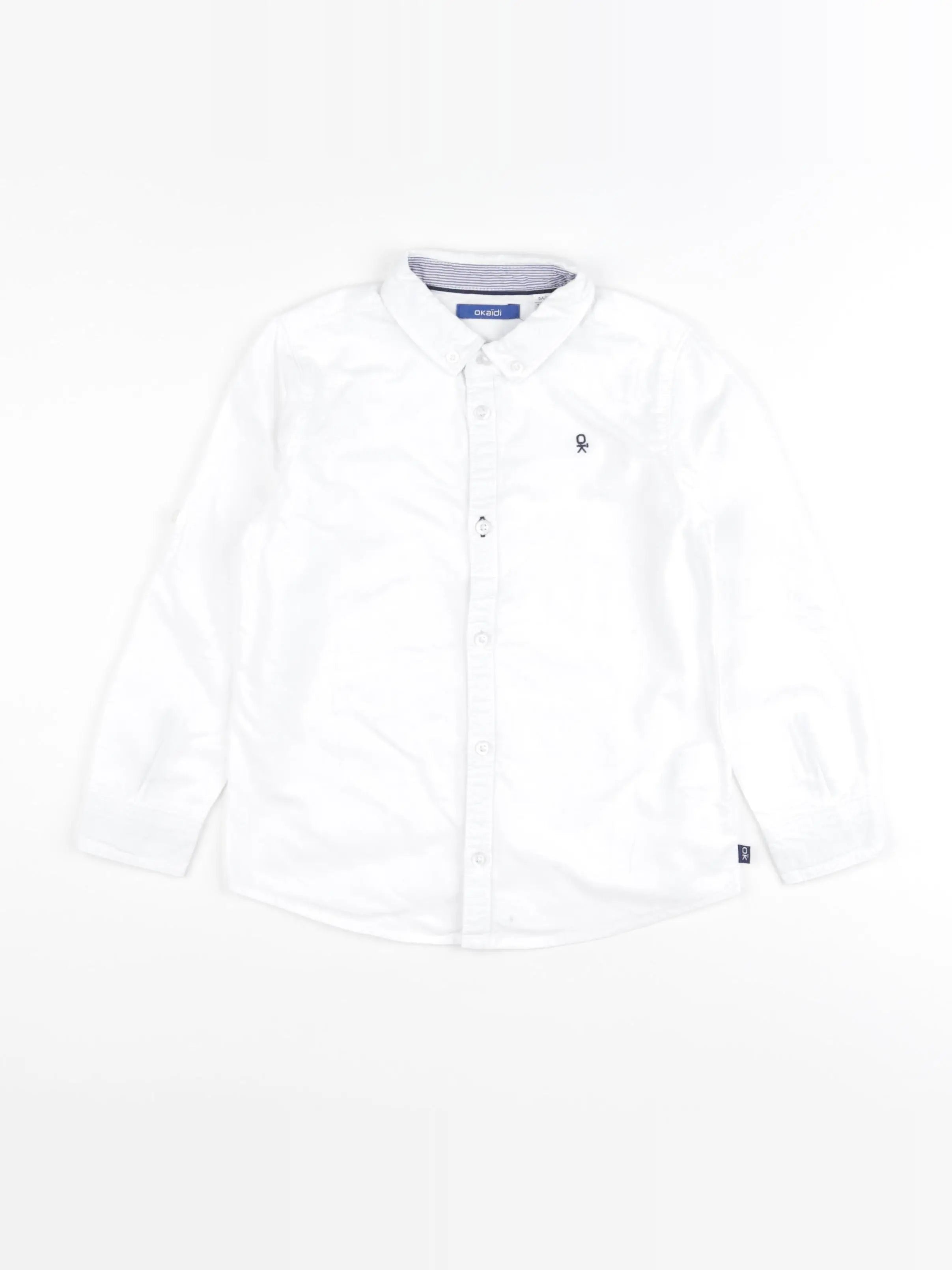 Okaidi - chemise blanc - 5 ans