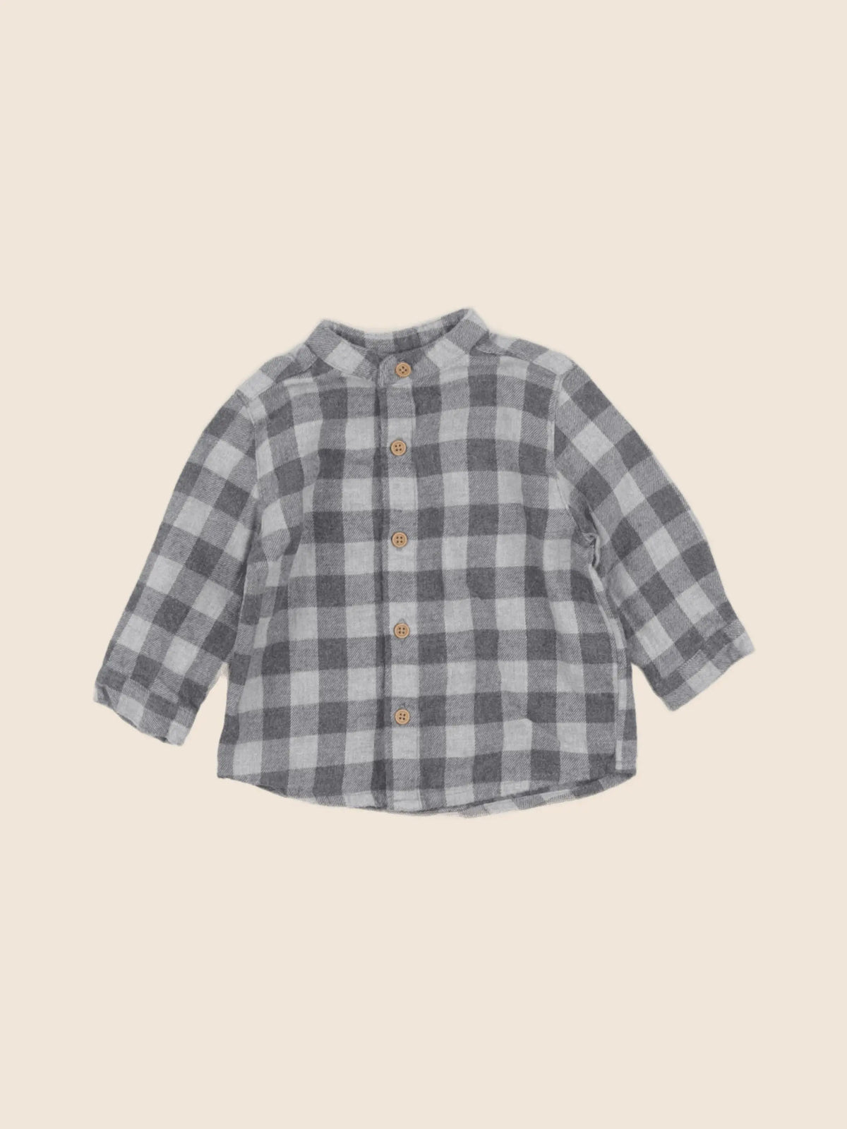 Boutchou - chemise gris - 6 mois