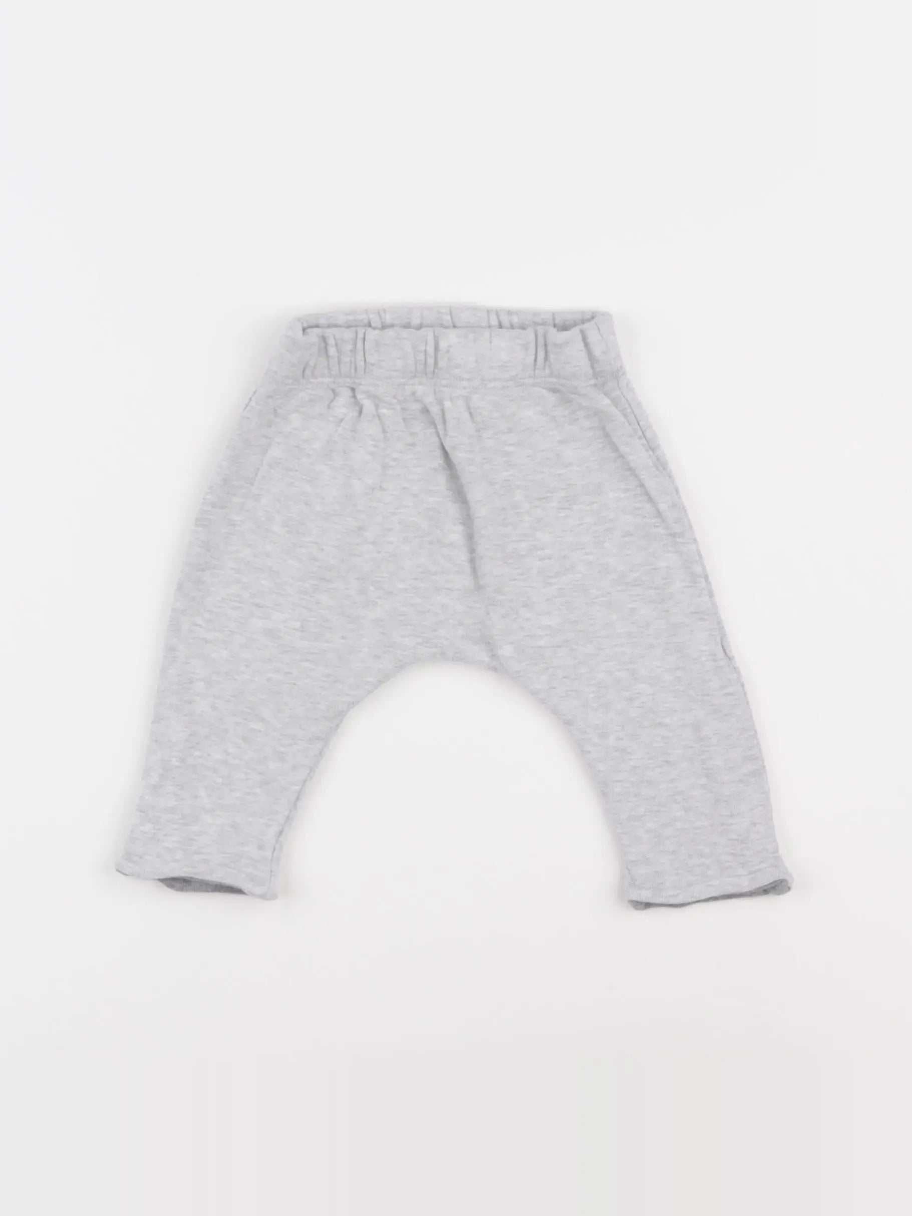 Petit Bateau - sarouel gris - 3 mois