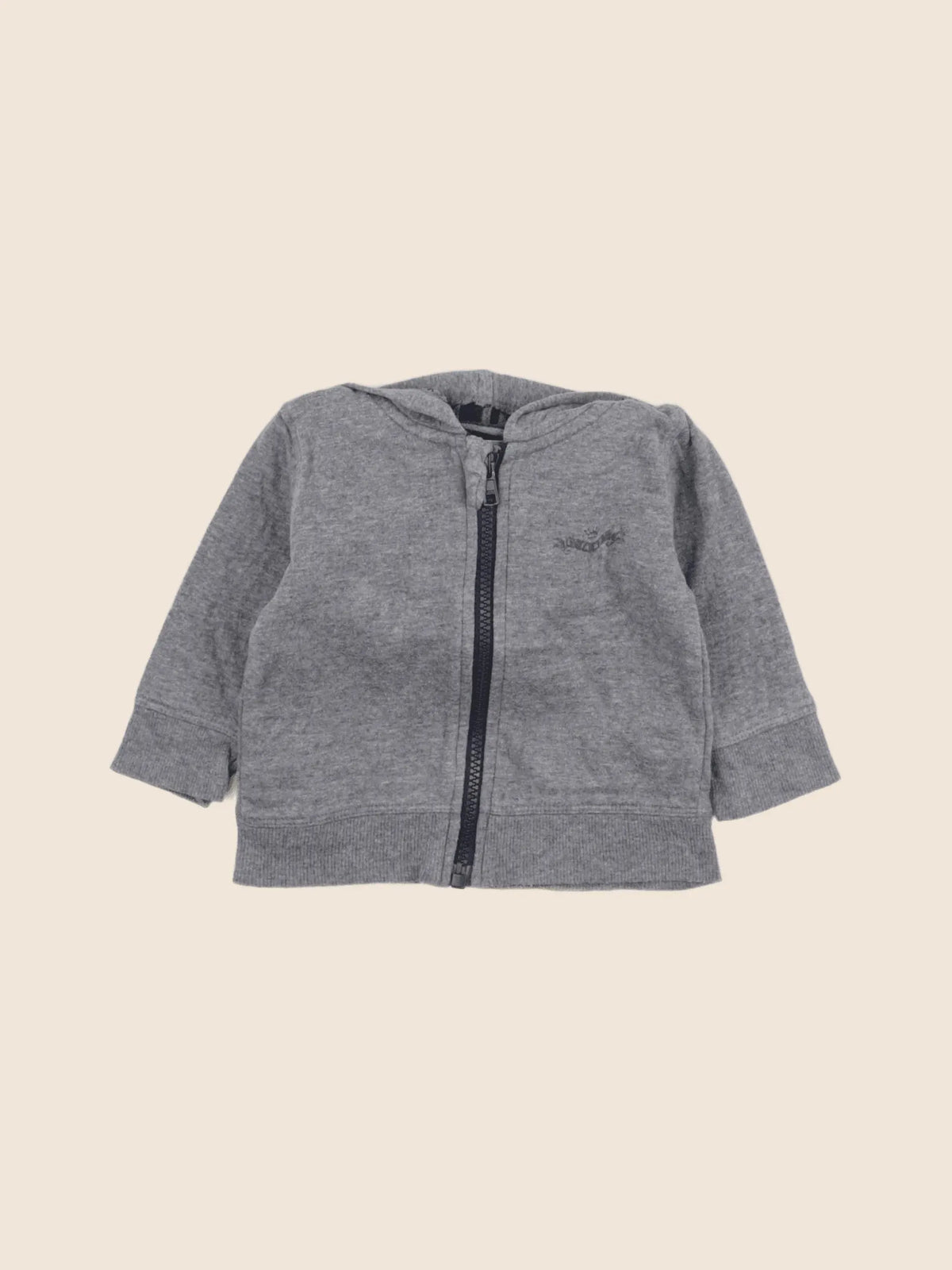 IKKS - sweat gris - 6 mois