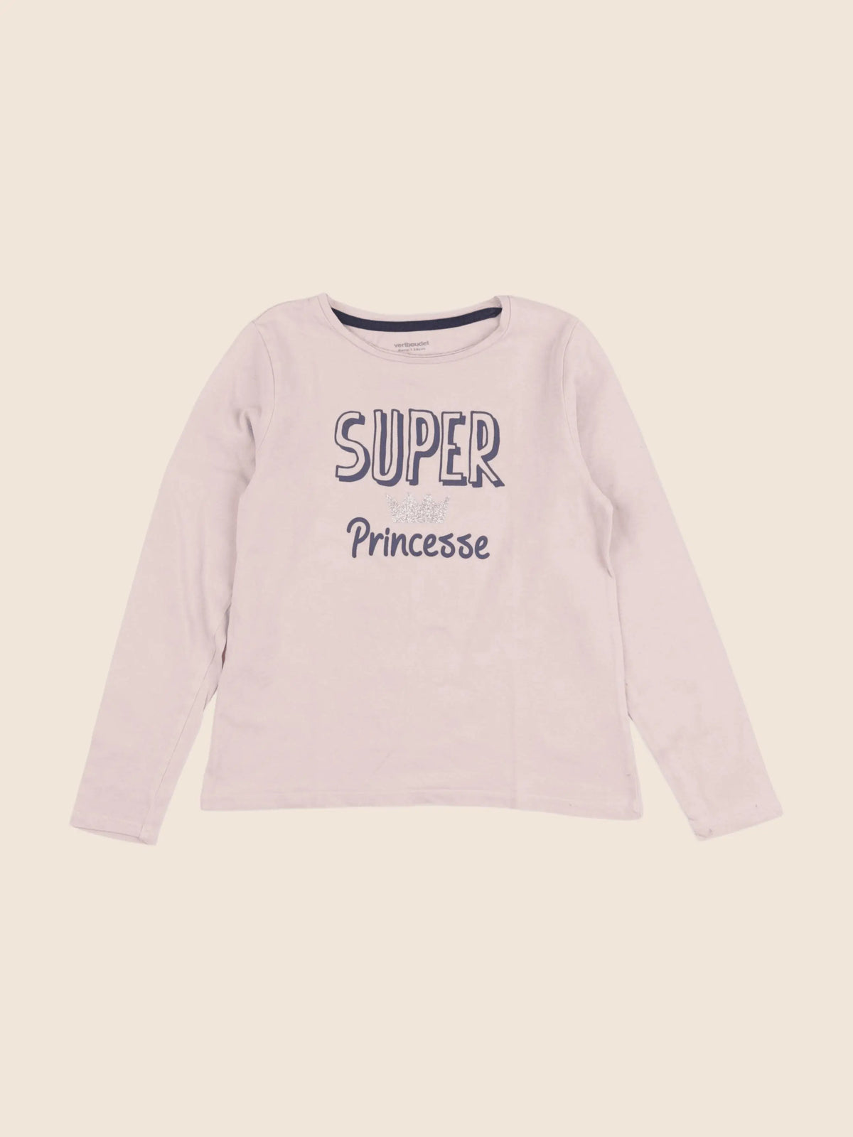 Vertbaudet - tee-shirt rose - 8 ans